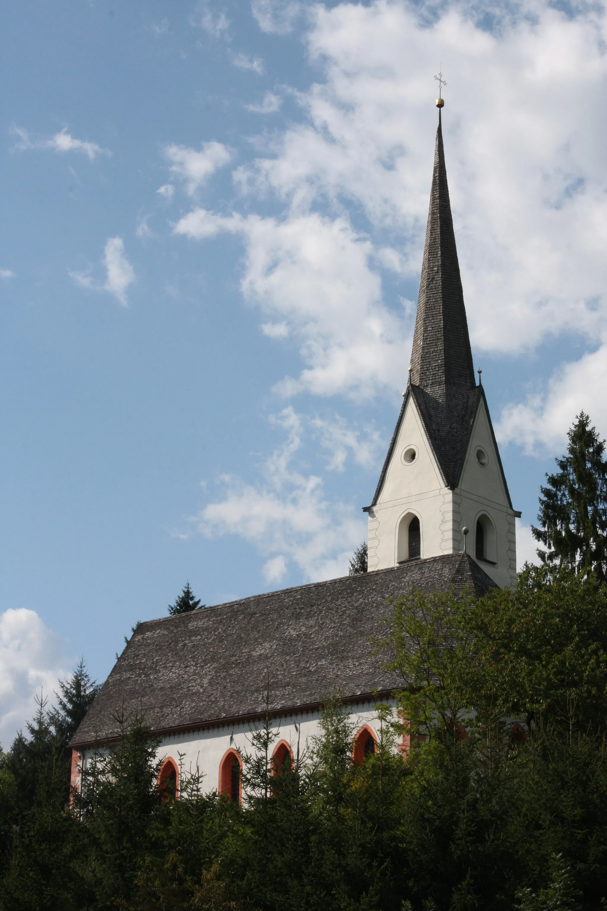 Photo showing: Wallfahrtskirche St. Chrysanthen