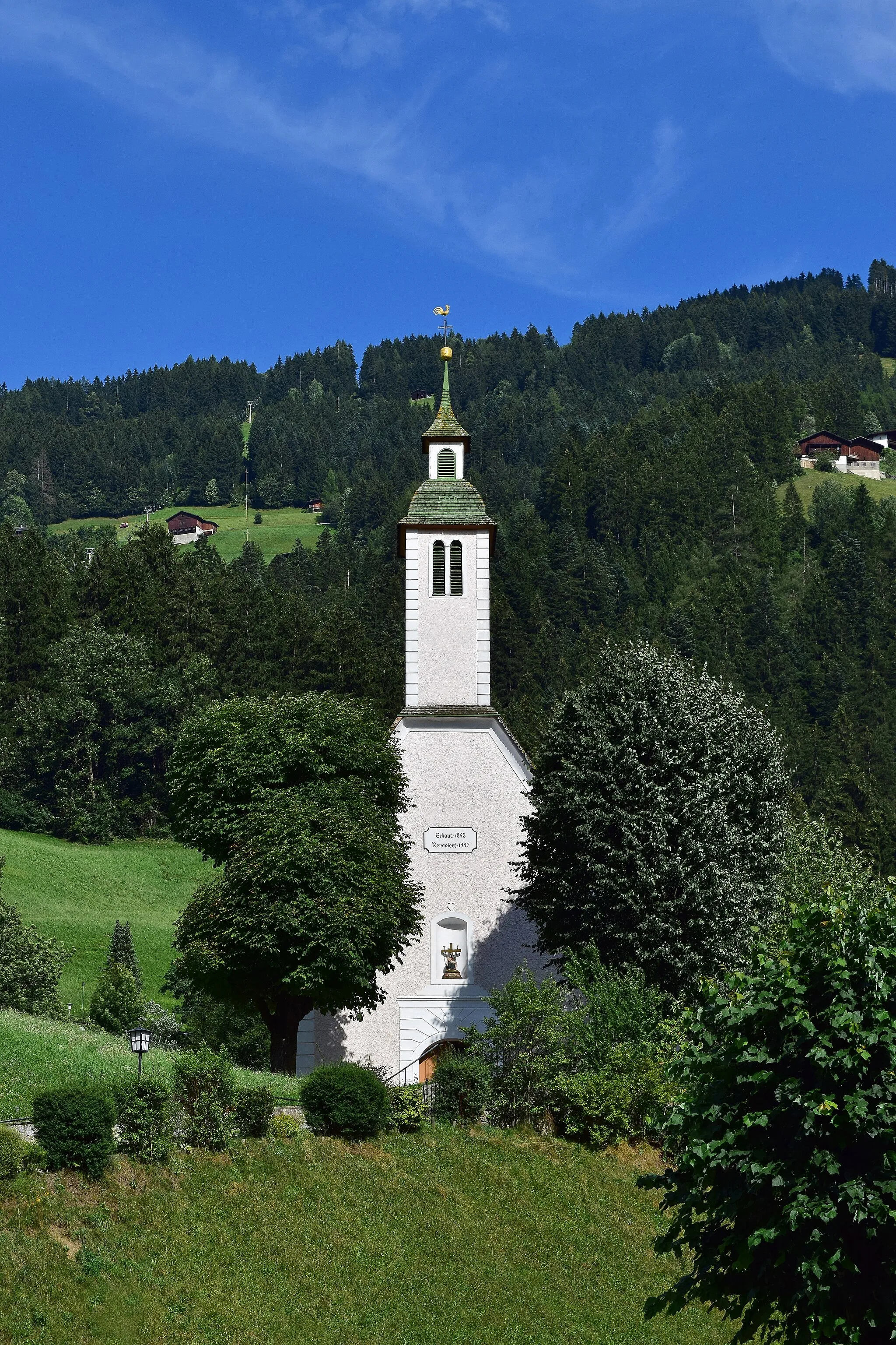 Photo showing: Kath. Filialkirche Maria sieben Schmerzen