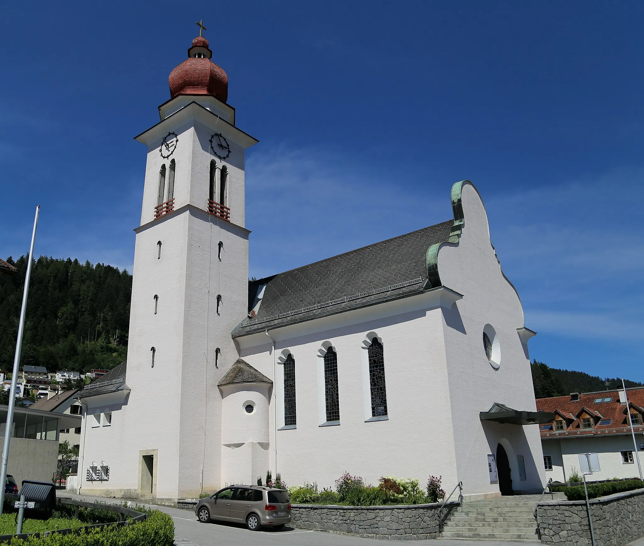 Photo showing: Hl. Johannes der Täufer, Fritzens, Tirol

This media shows the protected monument with the number 63985 in Austria. (Commons, de, Wikidata)