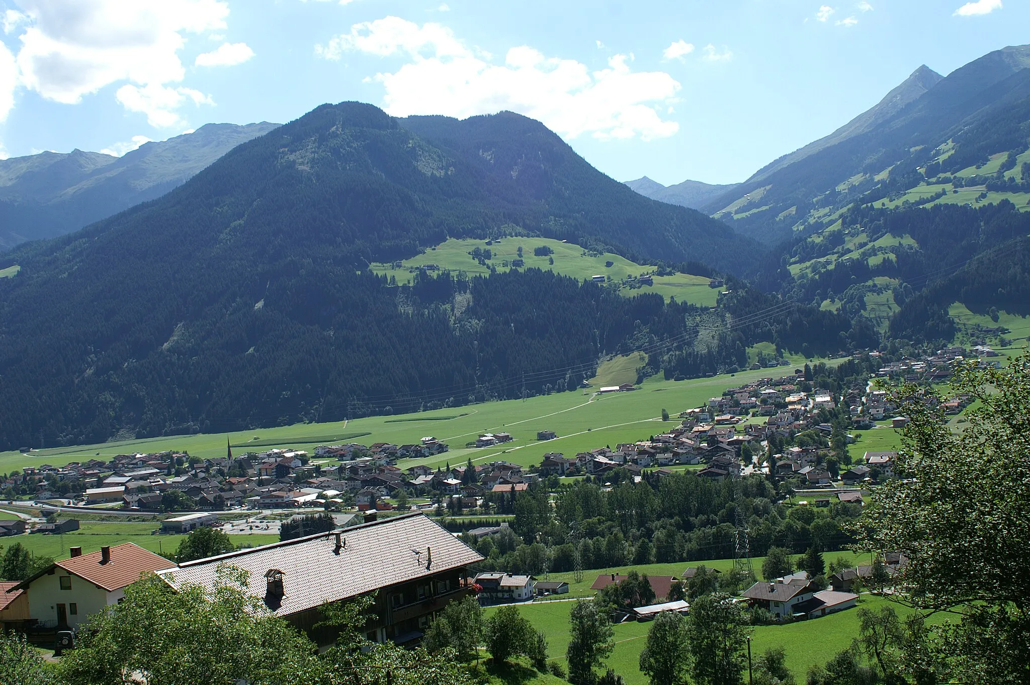 Photo showing: Gemeinde Uderns und Kleinboden im Zillertal, Tirol