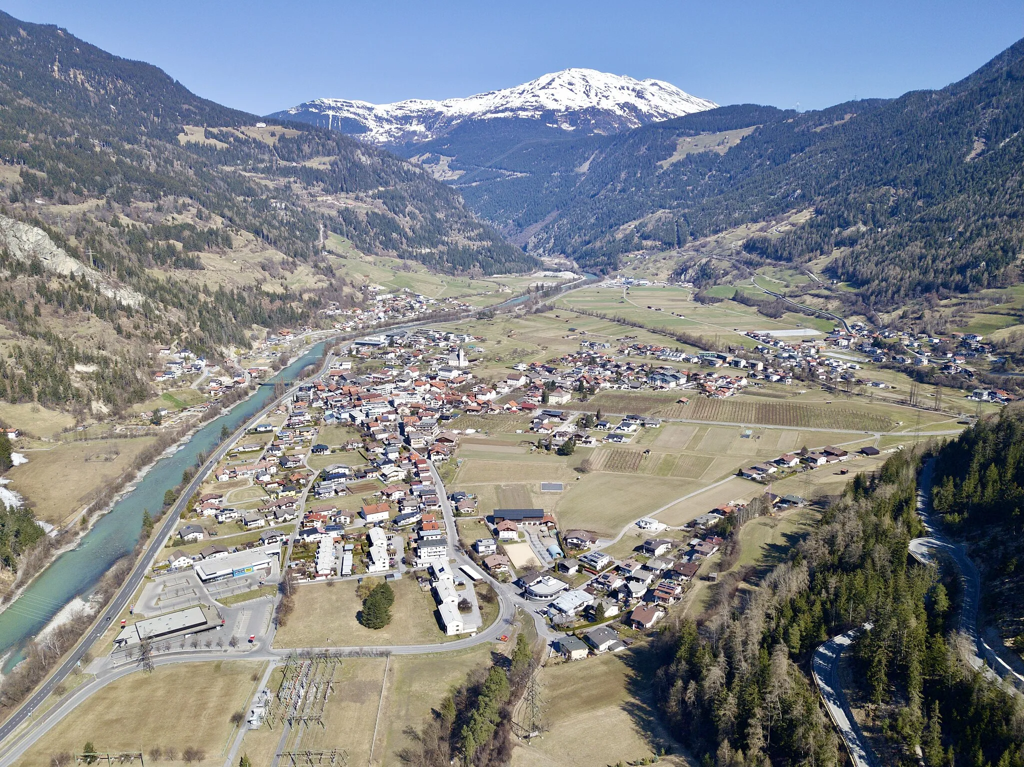 Photo showing: Blick nach Norden in Richtung Venet