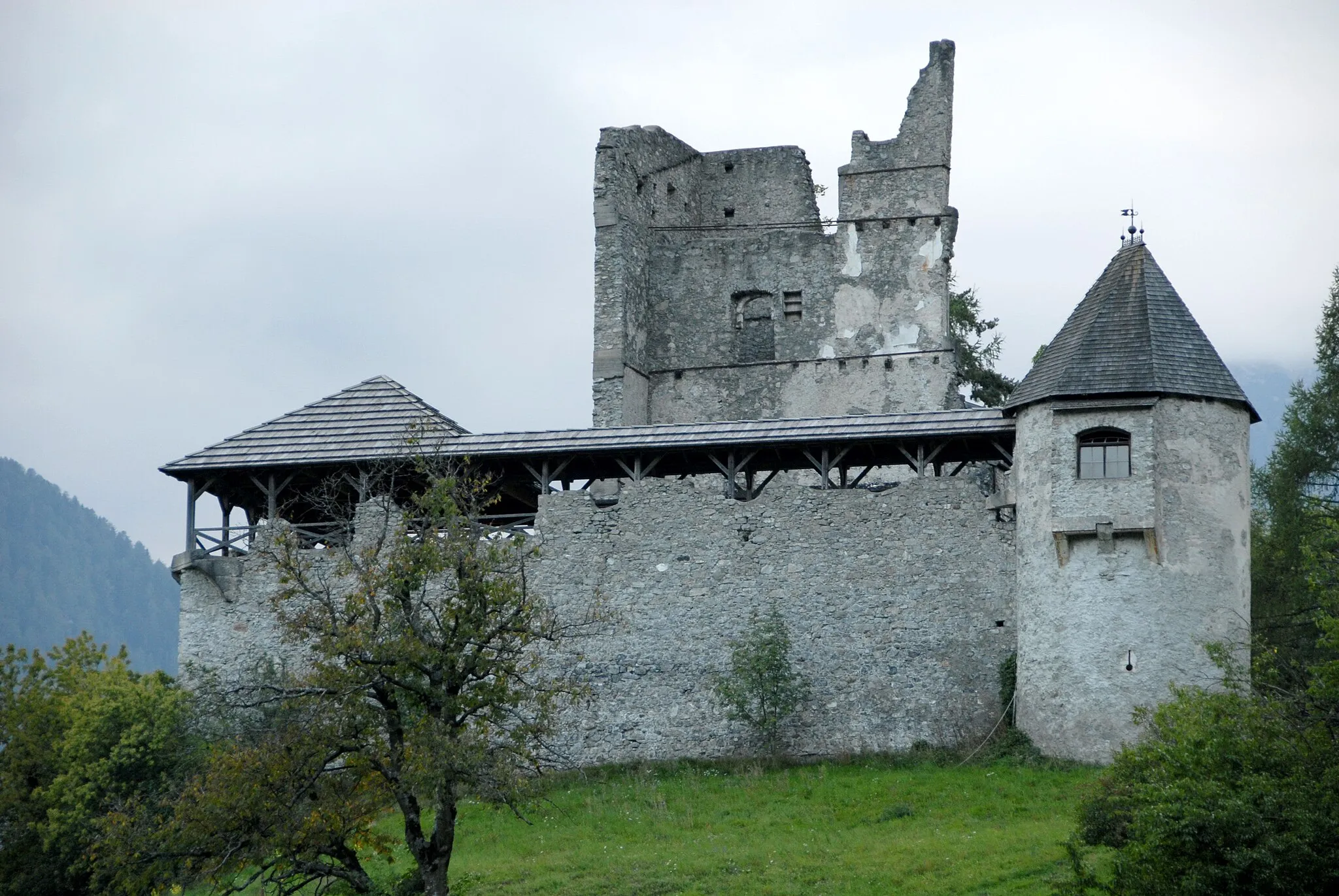 Photo showing: Hohenburg in Oberdrauburg, district Spittal on the Drava, Carinthia, Austria, EU