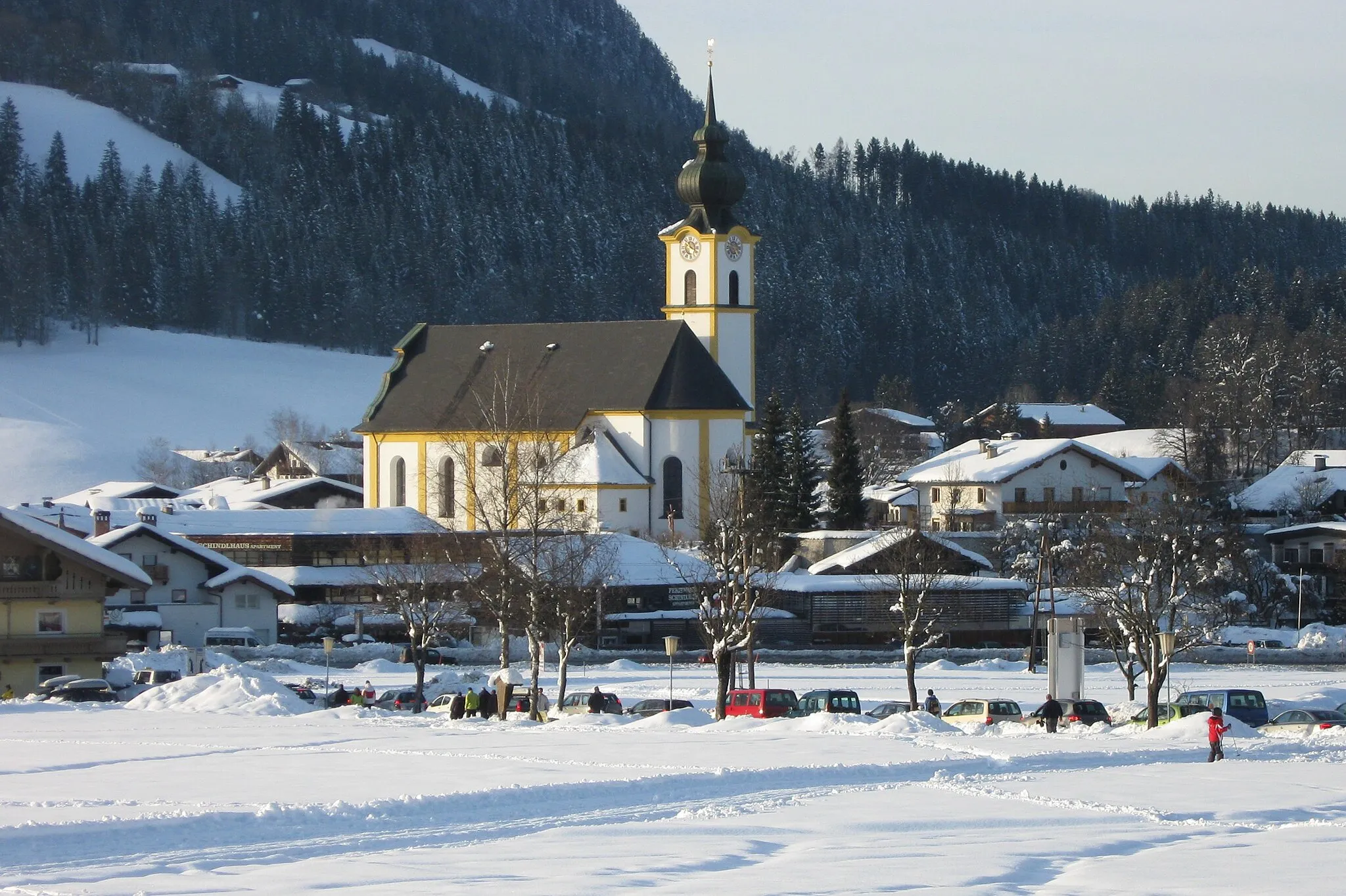Photo showing: Die Kirche von Söll in Tirol