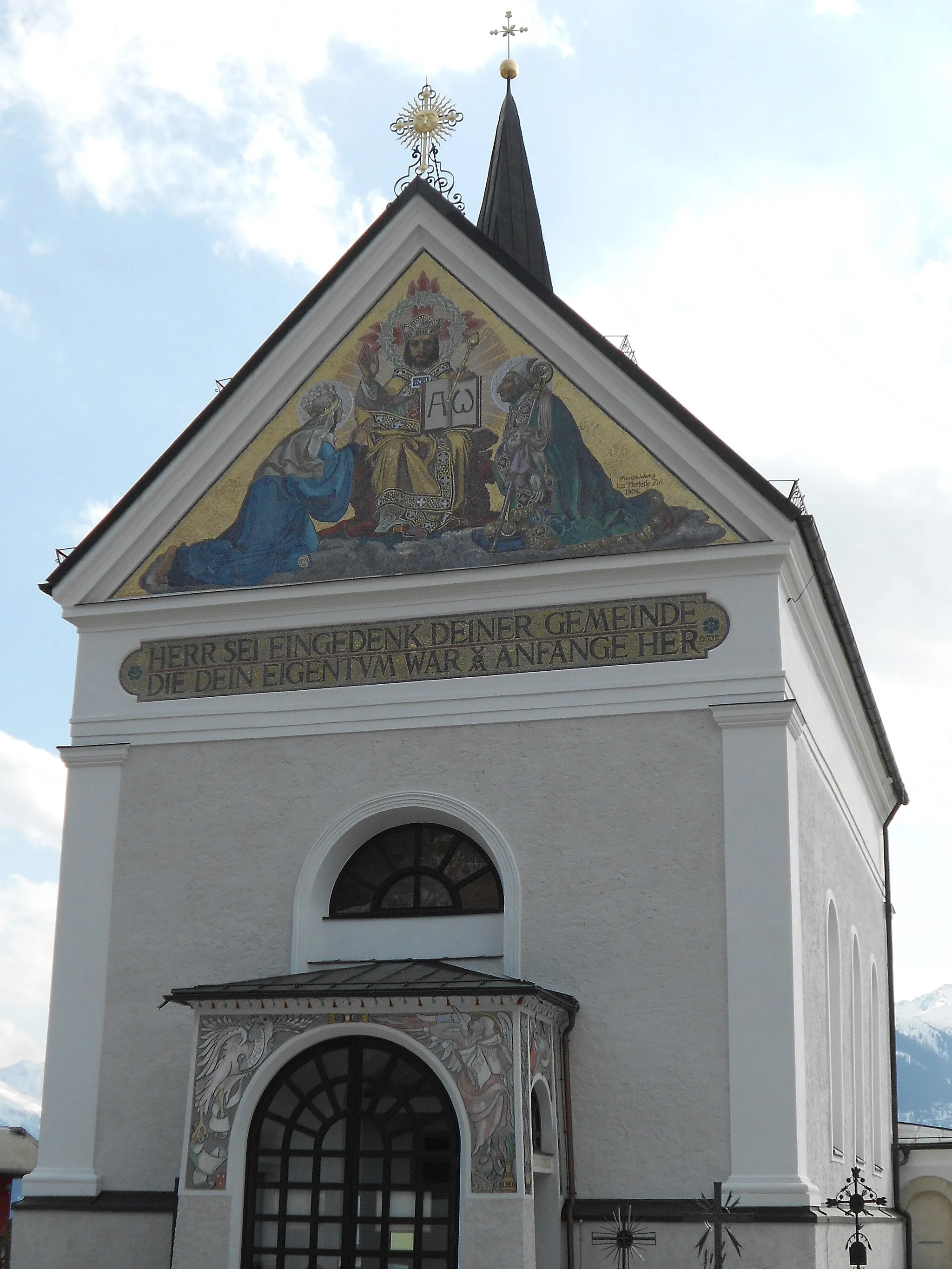 Photo showing: Kath. Pfarrkirche hl. Nikolaus und Friedhof