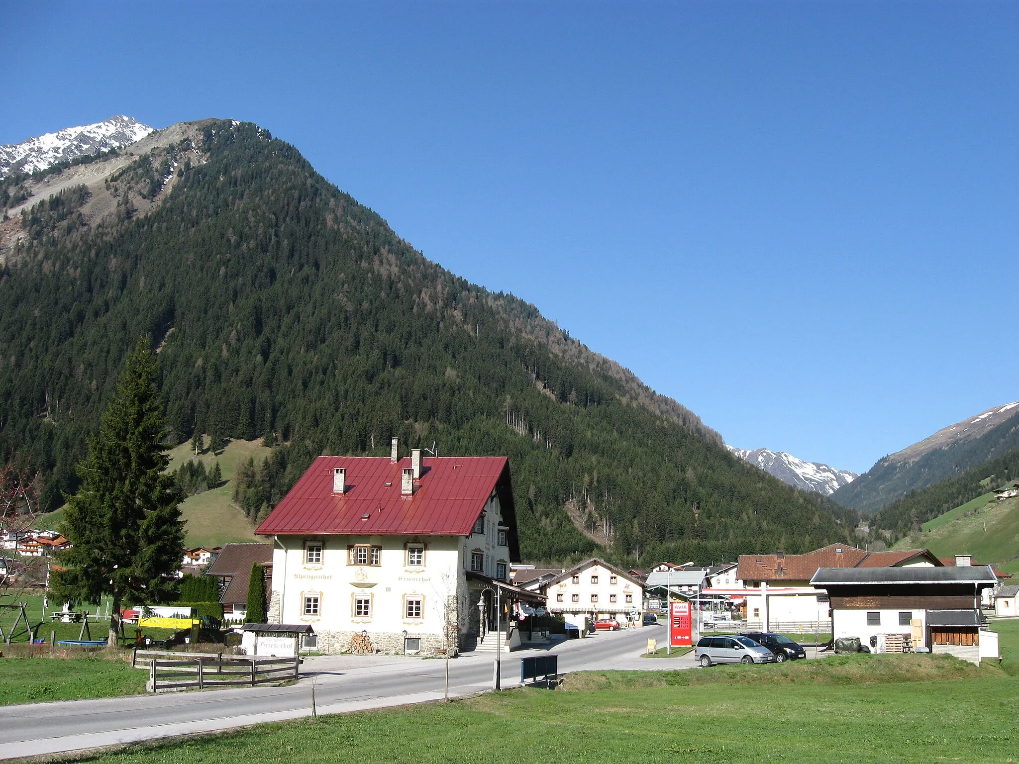 Photo showing: Orsansicht von Gries im Sellrain