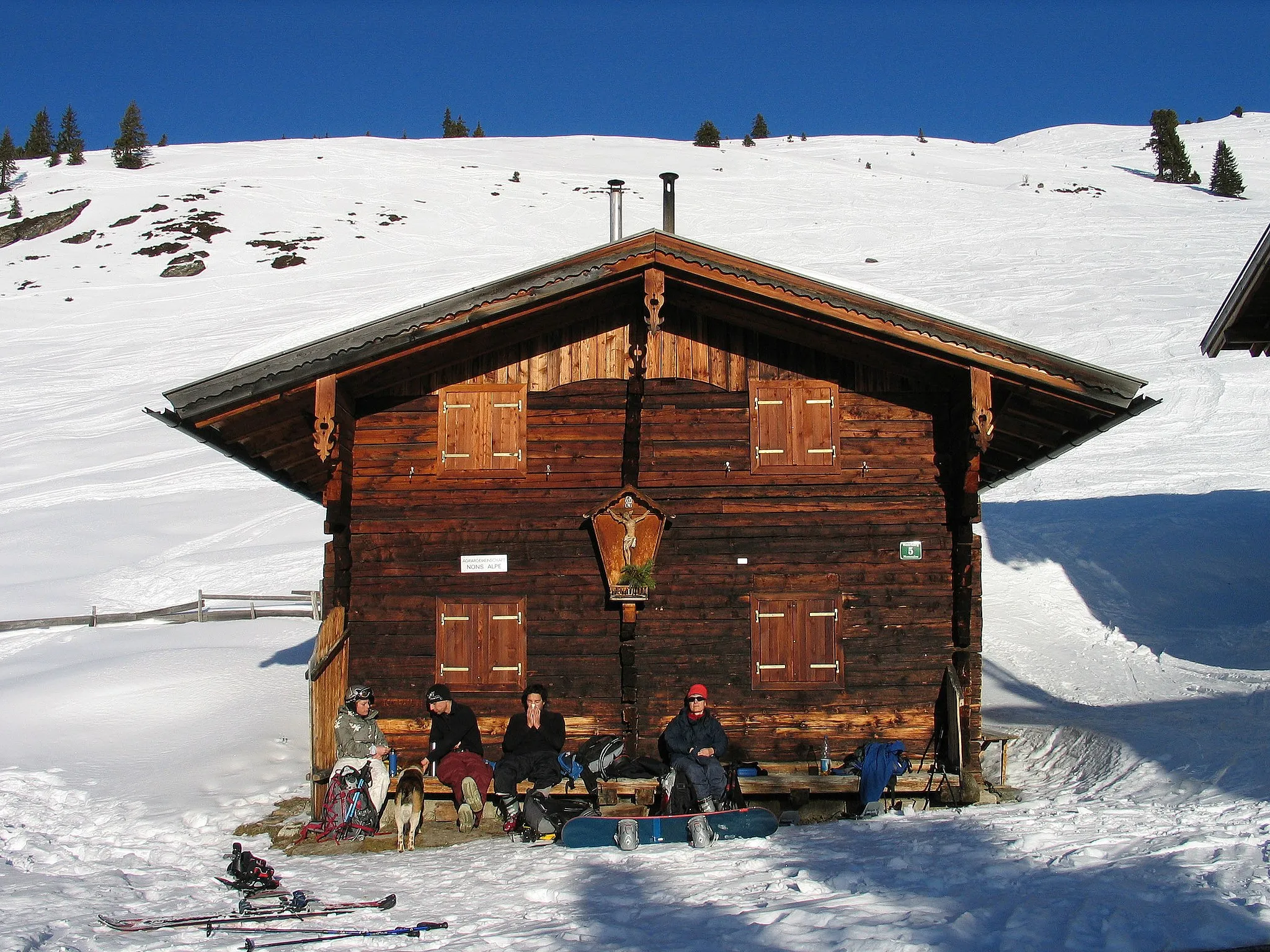 Photo showing: Nonsalm am de:Gilfert, Tuxer Alpen