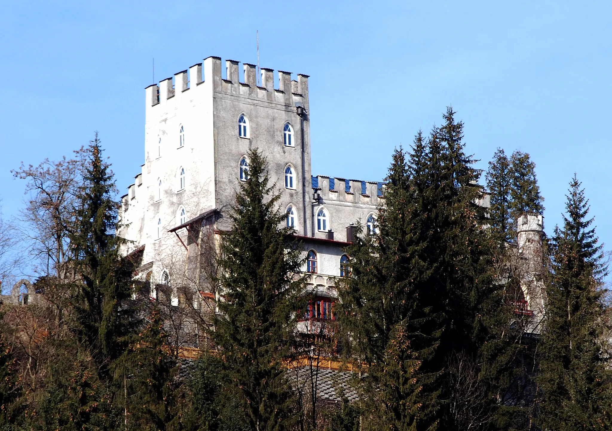 Photo showing: Itter Castle, Tyrol. View from south