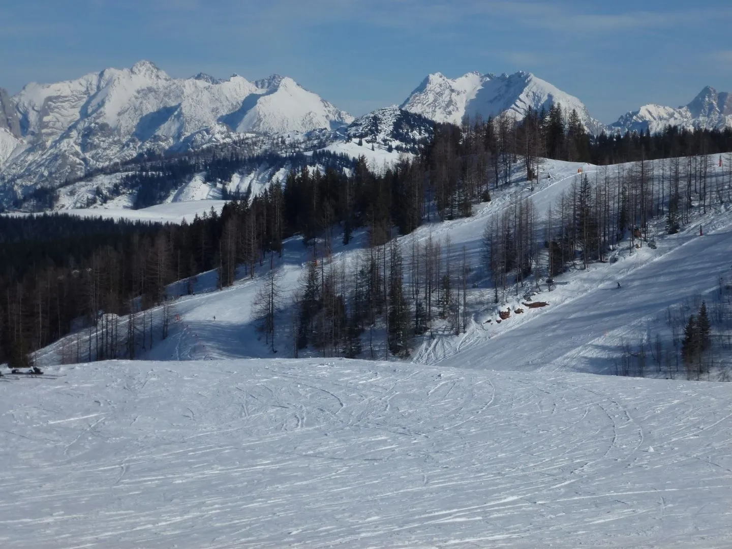 Photo showing: Skigebiet Steinplatte