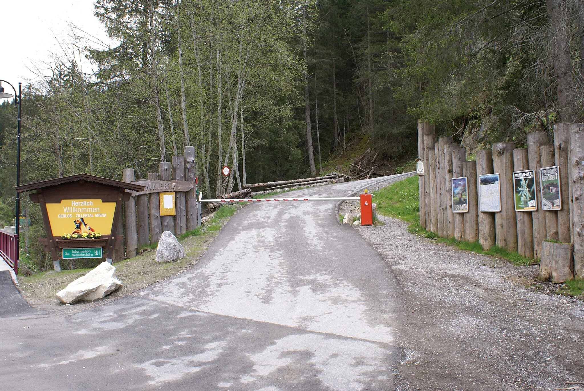 Photo showing: Beginn des Wimmertals in Gmünd