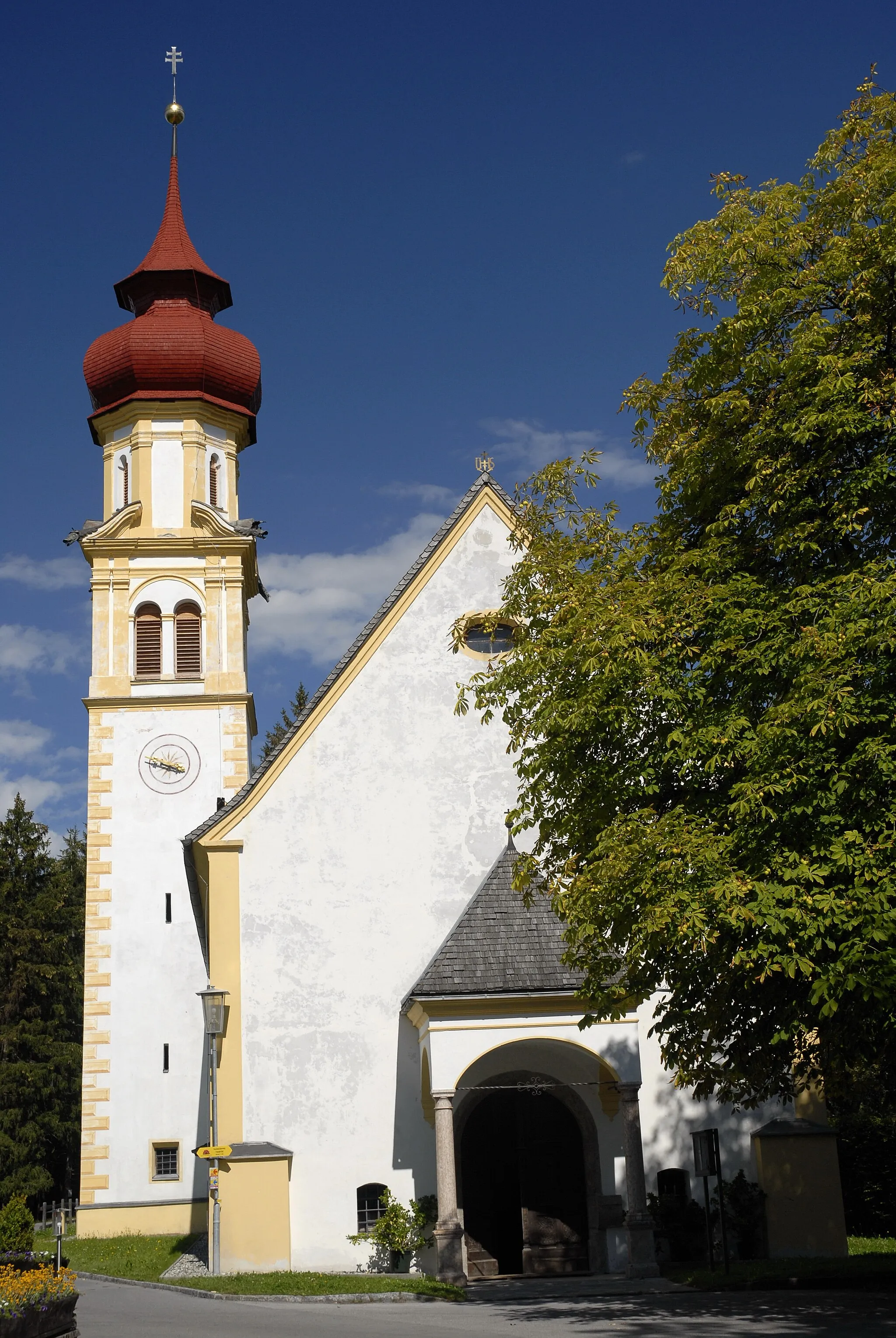 Photo showing: Kirche von Judenstein in Rinn

This media shows the protected monument with the number 40013 in Austria. (Commons, de, Wikidata)