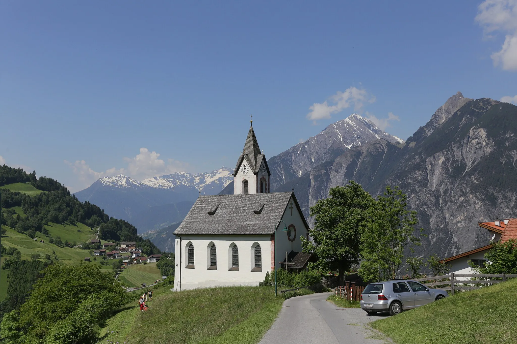Photo showing: AT 65034 Expositurkirche Mariä Reinigung (Falterschein), Zams, Tirol