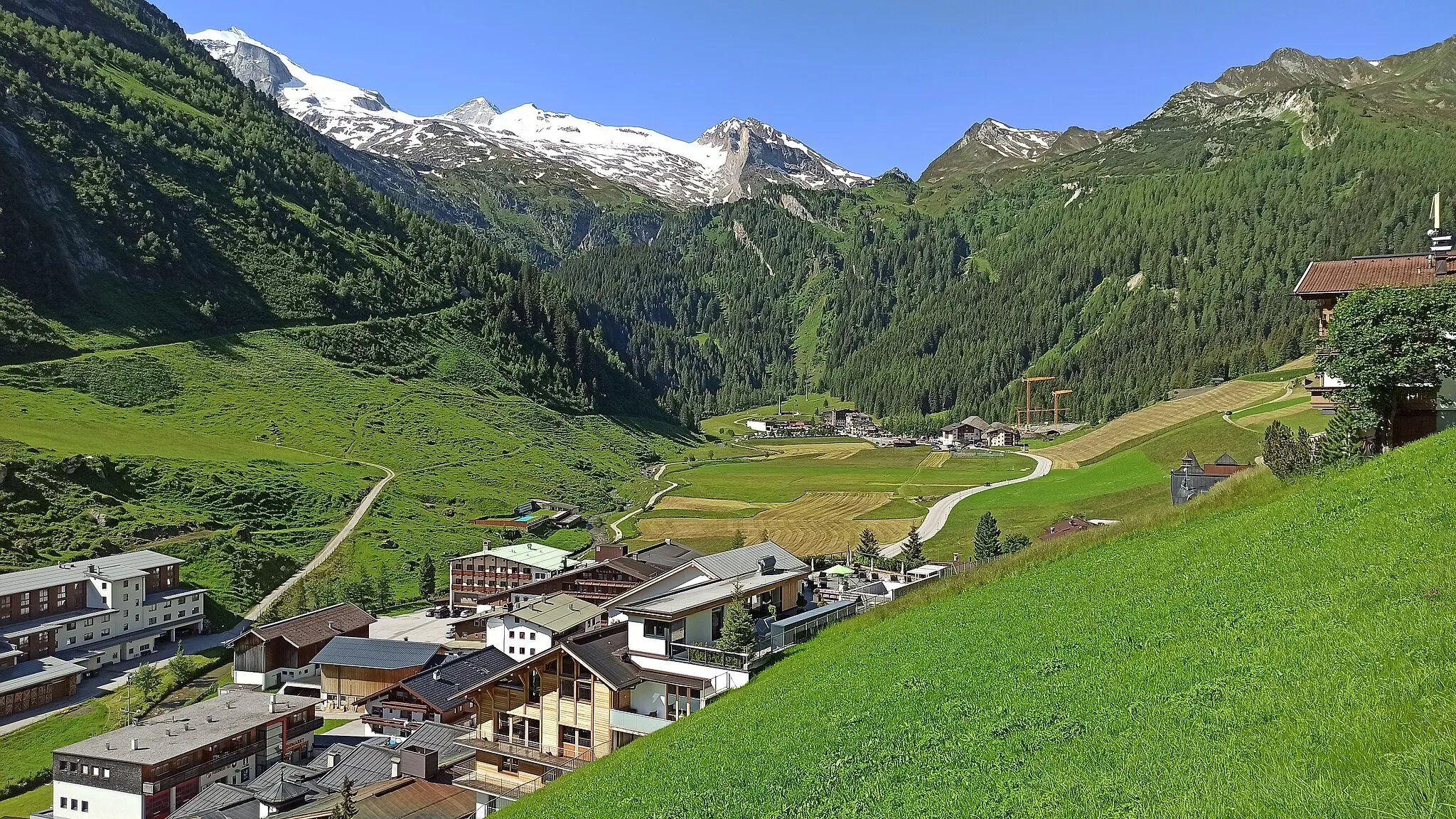 Photo showing: Village outlet of Hintertux, Austria