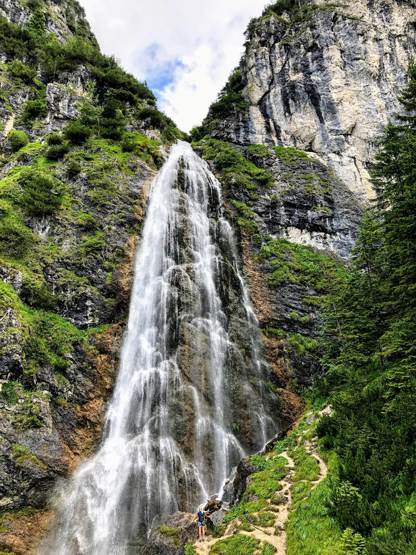 Photo showing: Dalfazer Wasserfall bei Maurach (Tirol)