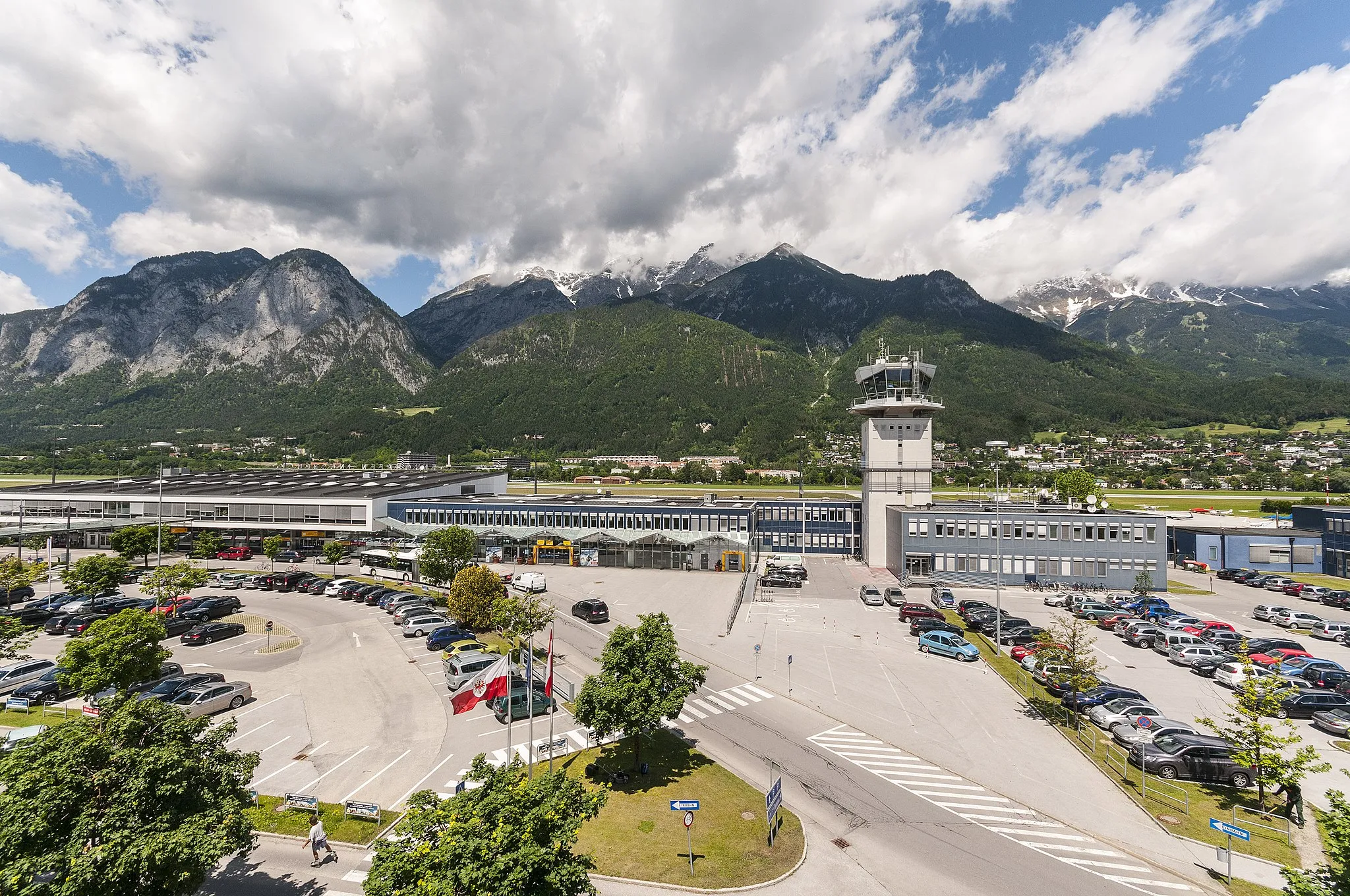 Photo showing: Innsbruck Airport, Austria