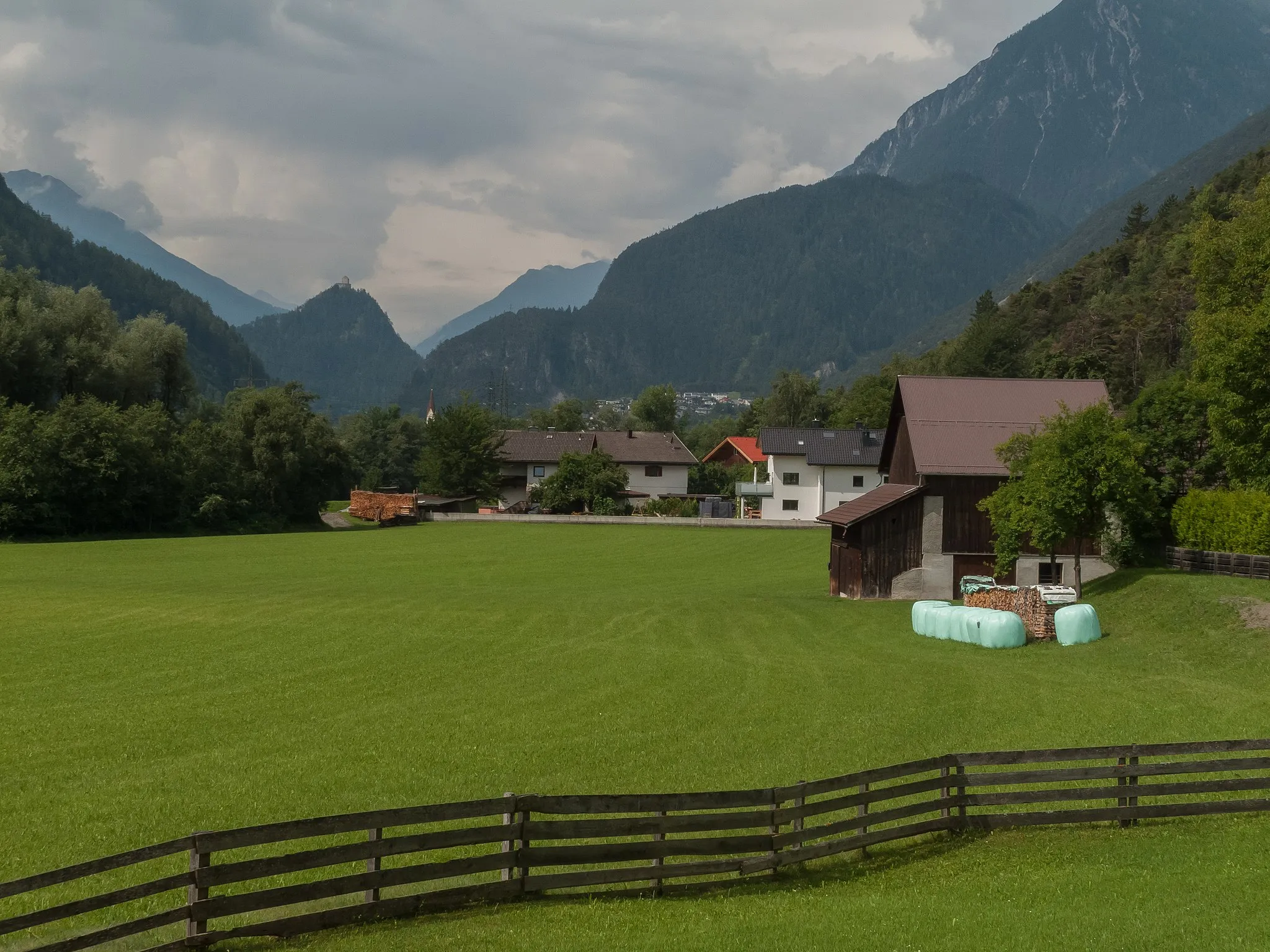 Photo showing: Grieshaus, view to the village