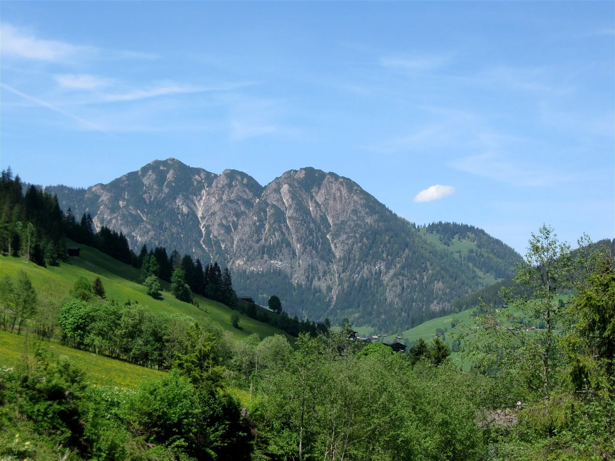 Photo showing: Gratlspitz, bei Alpbach, 1894 m
