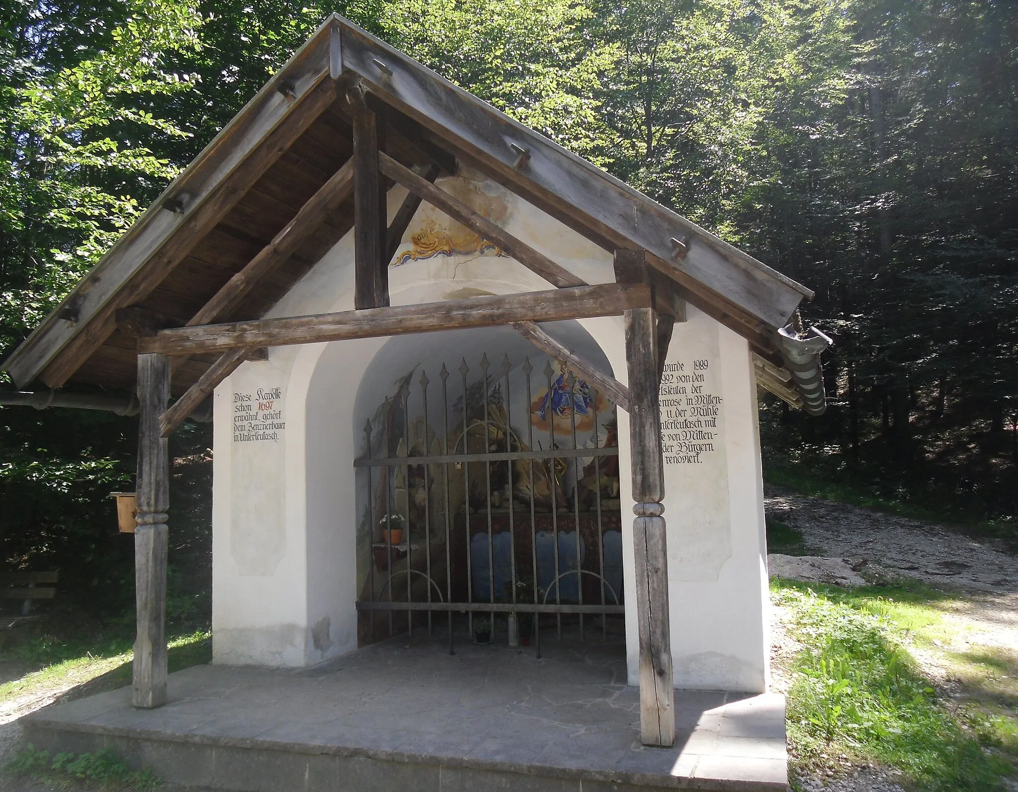 Photo showing: Kapelle in der Klamm, Kapelle hl. Jakob, Höll-Kapelle