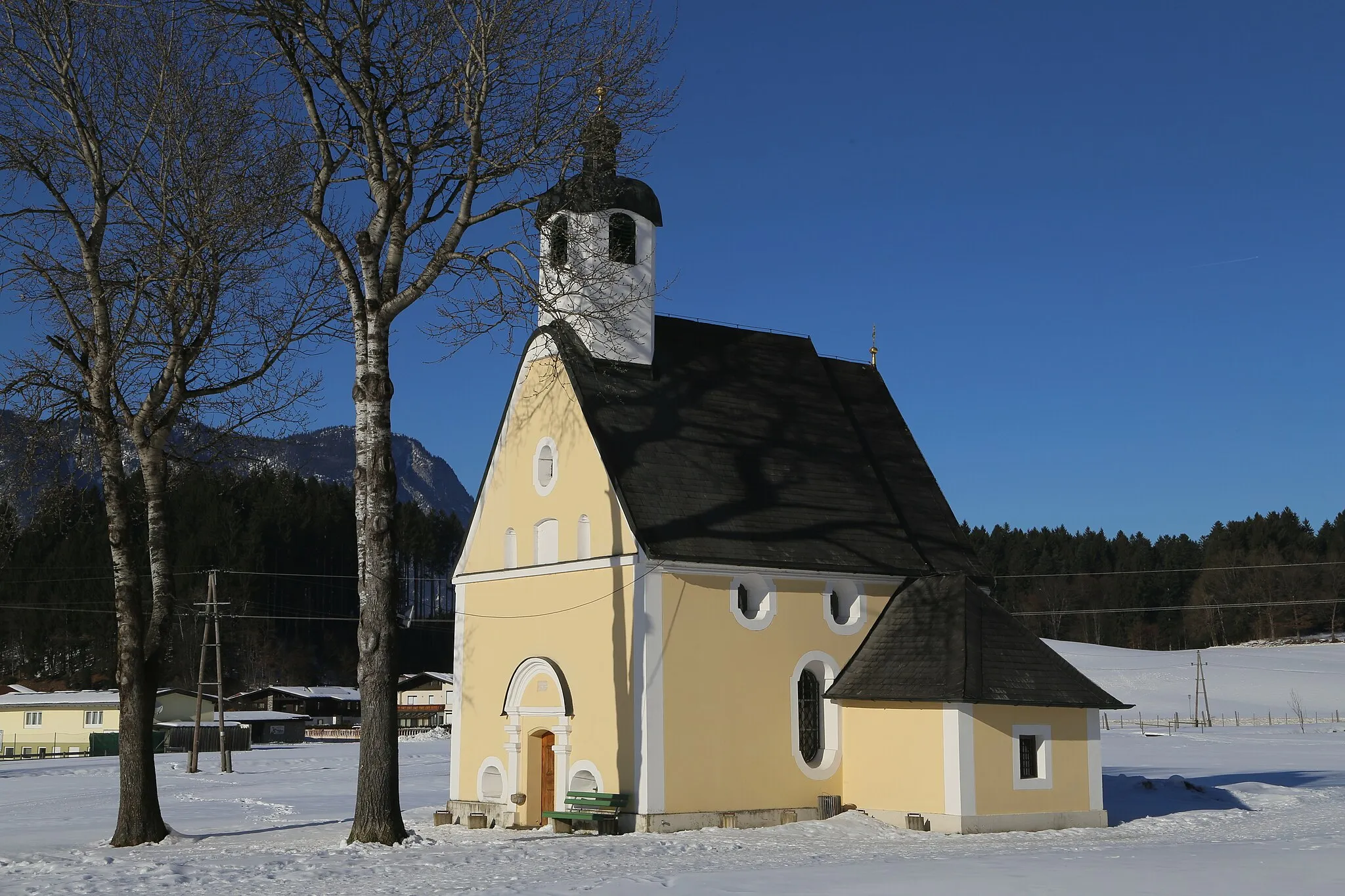 Photo showing: Antoniuskapelle, Bad Häring

This media shows the protected monument with the number 123901 in Austria. (Commons, de, Wikidata)