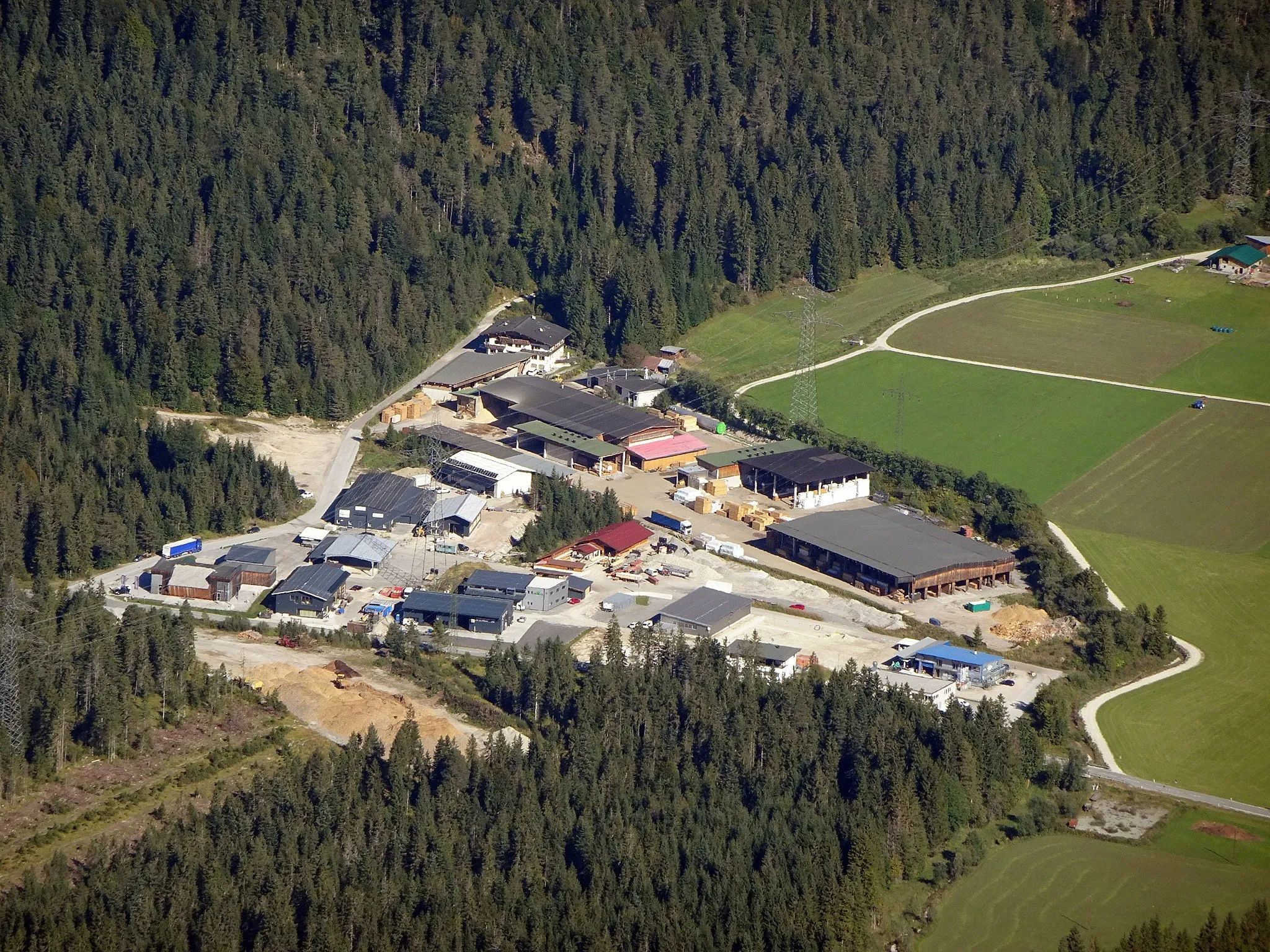 Photo showing: Boden-Niederlög, Ortsteil von Leutasch in Tirol