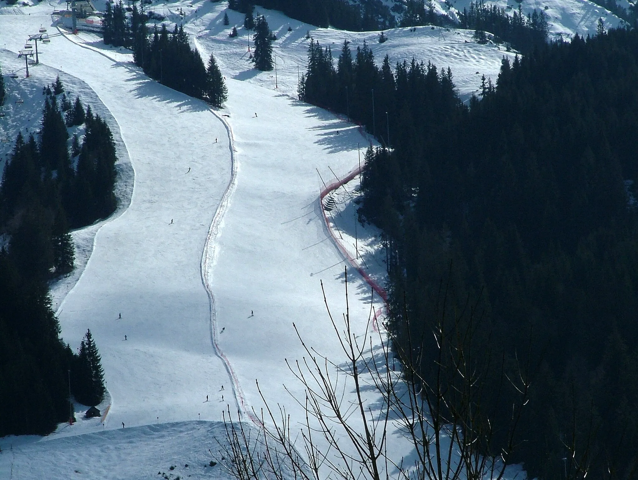Photo showing: Ski Abfahrt