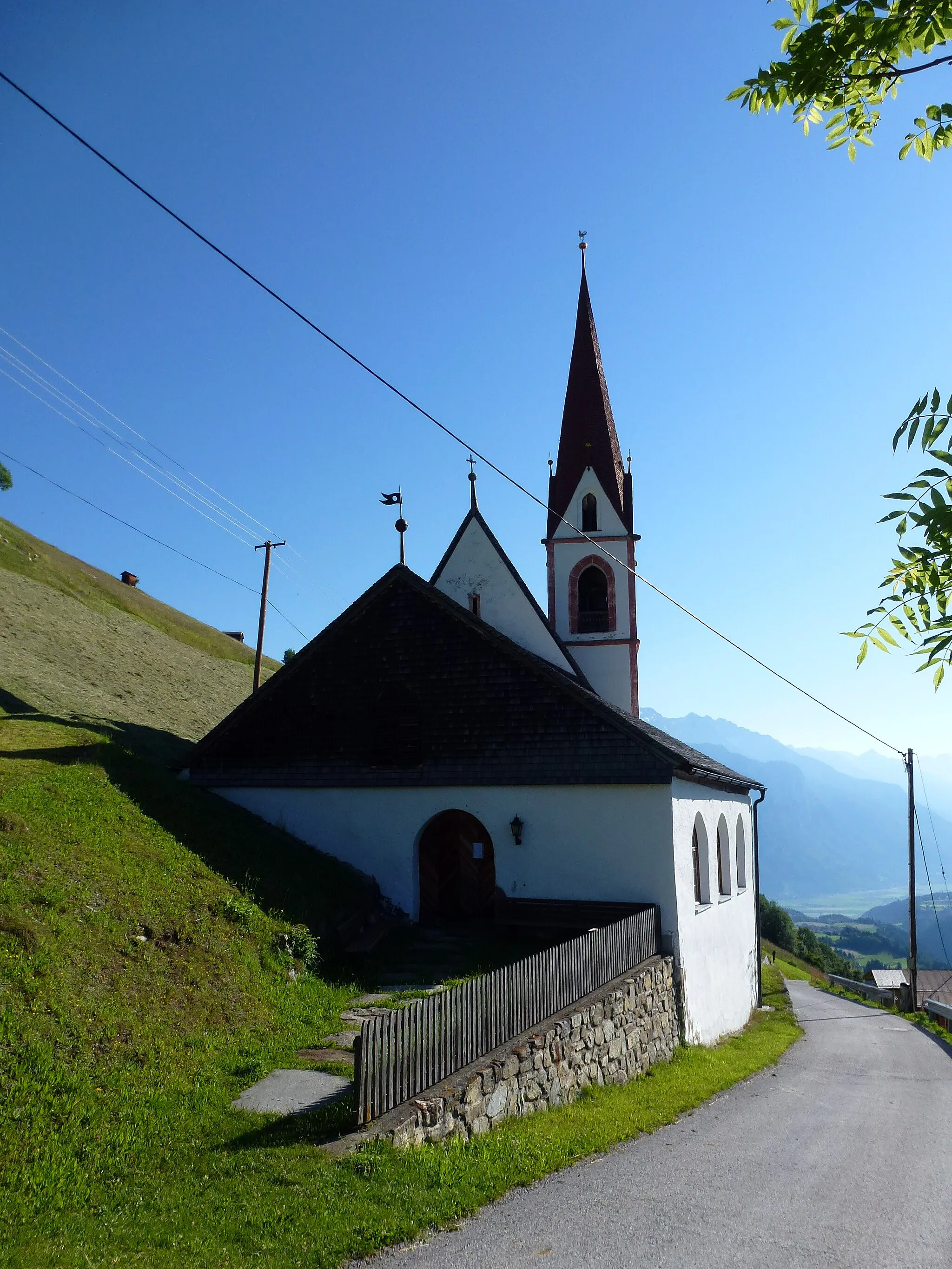Photo showing: Wallfahrtskirche hl. Quirin - Sellrain