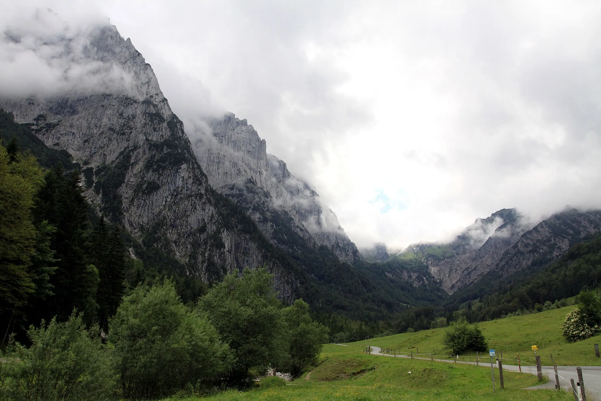 Photo showing: Kaiserbachtal nature conservation area at the Wilder in Tyrol, Austria