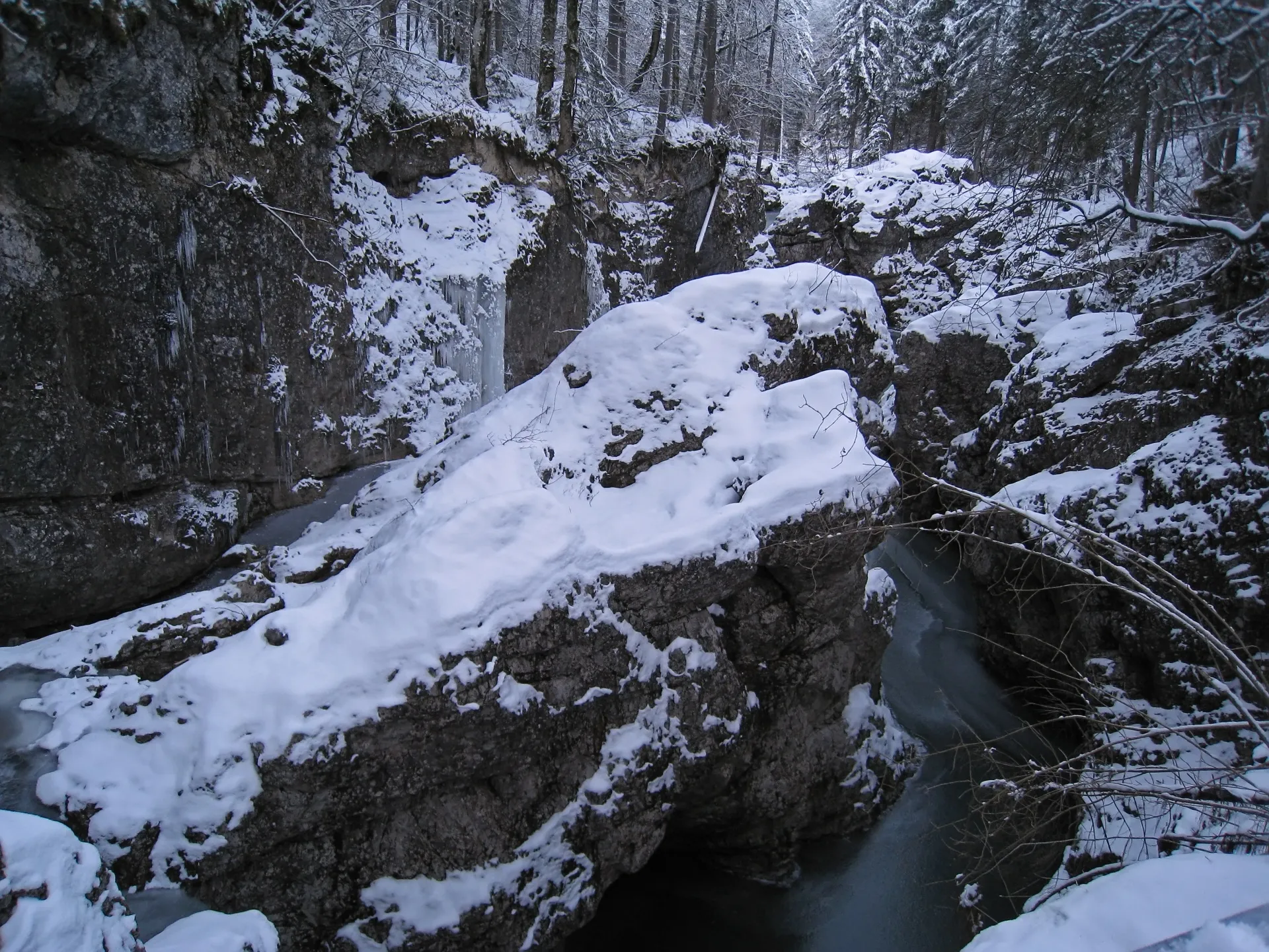 Photo showing: Walchenklamm