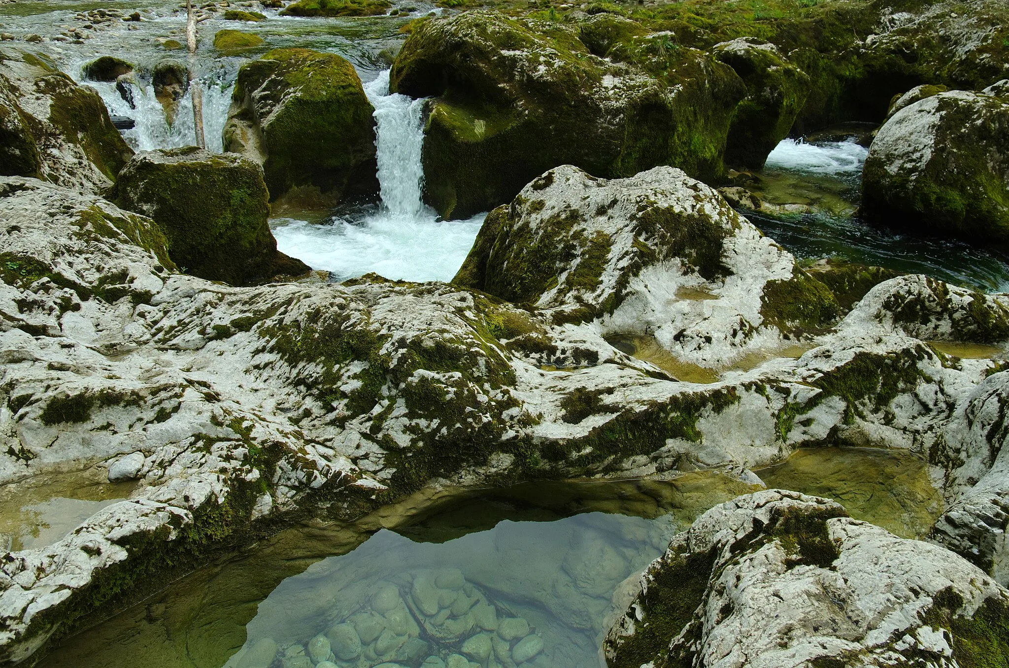 Photo showing: Walchenklamm beim Sylvensteinsee