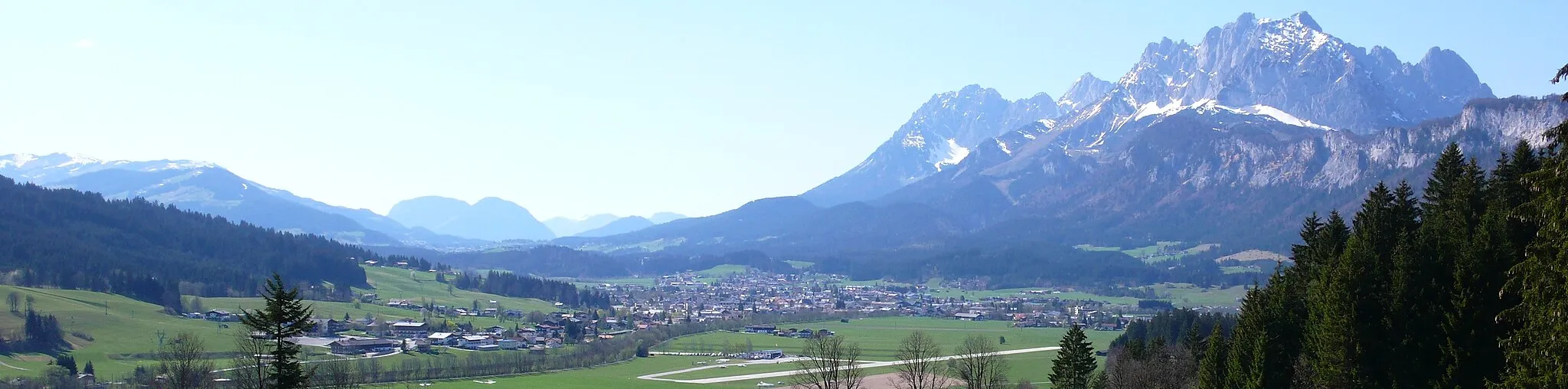 Photo showing: St. Johann in Tirol verkleinertes Panorama