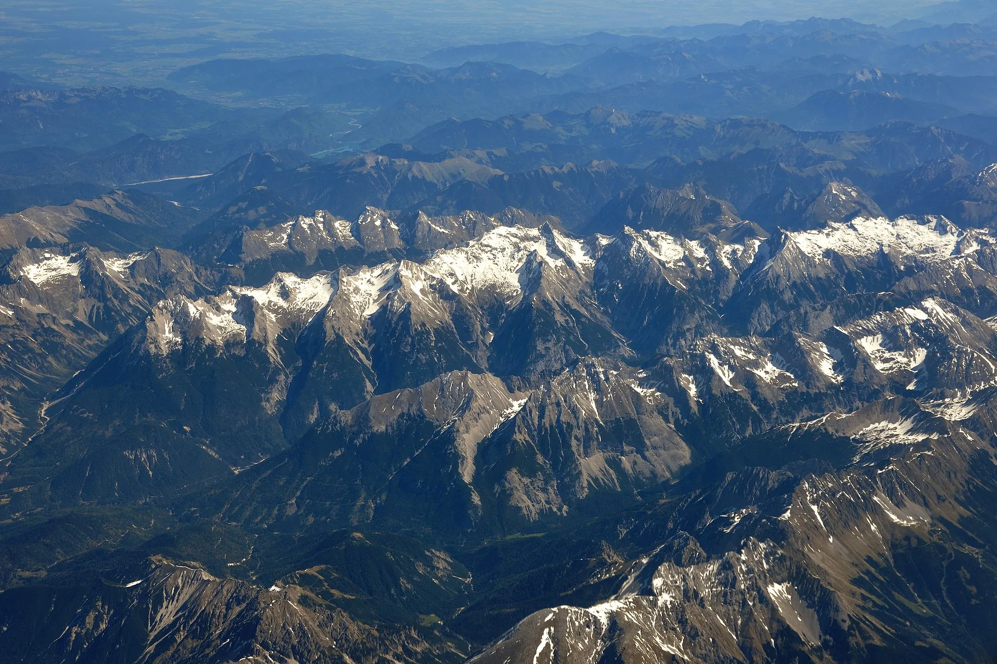 Photo showing: Austria, aerial view overhead Fotscher