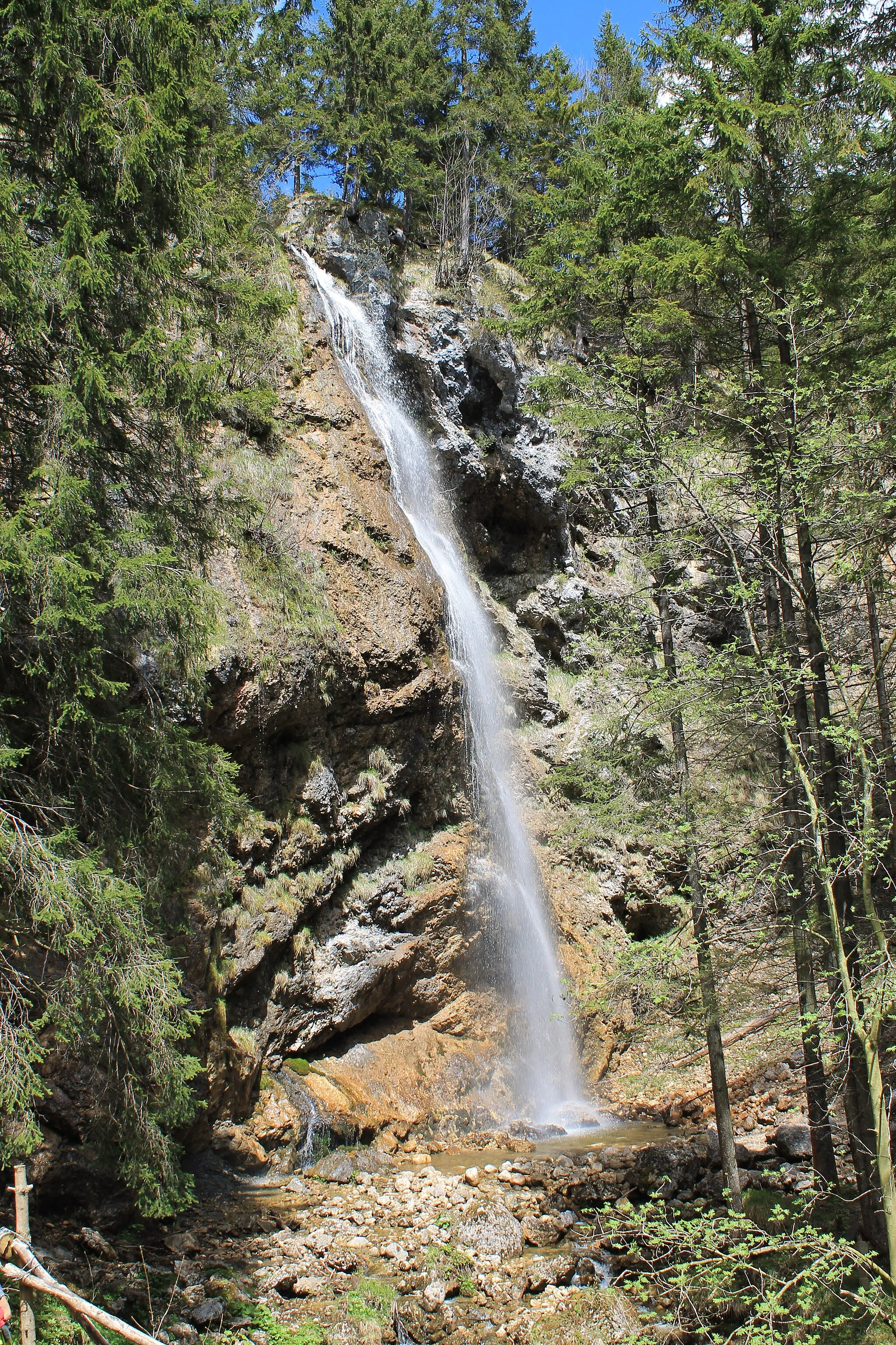 Photo showing: Arzmoos-Wasserfall oder Arzbach-Wasserfall