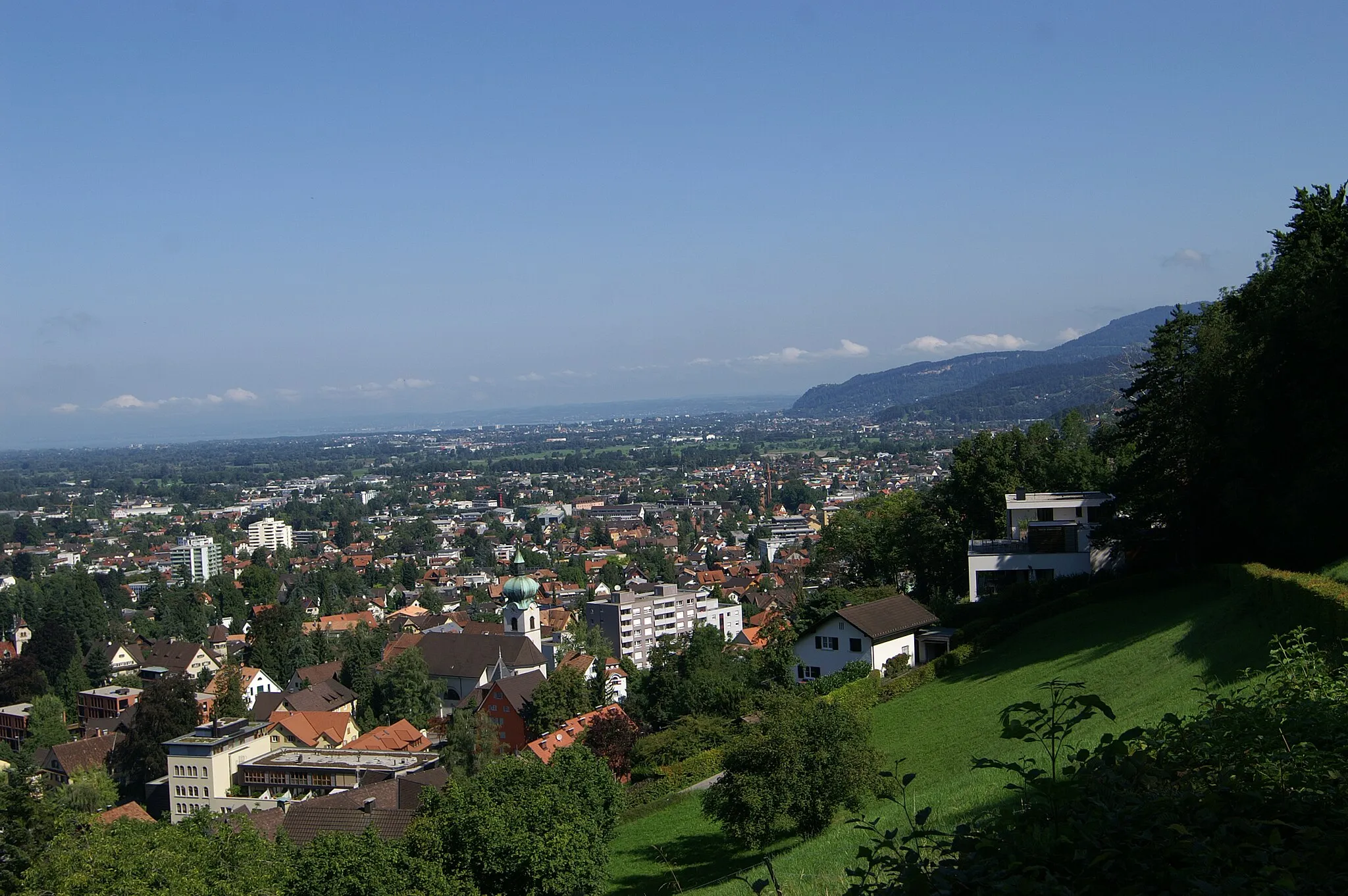 Photo showing: Oberdorf,ein Ortsteil von Dornbirn