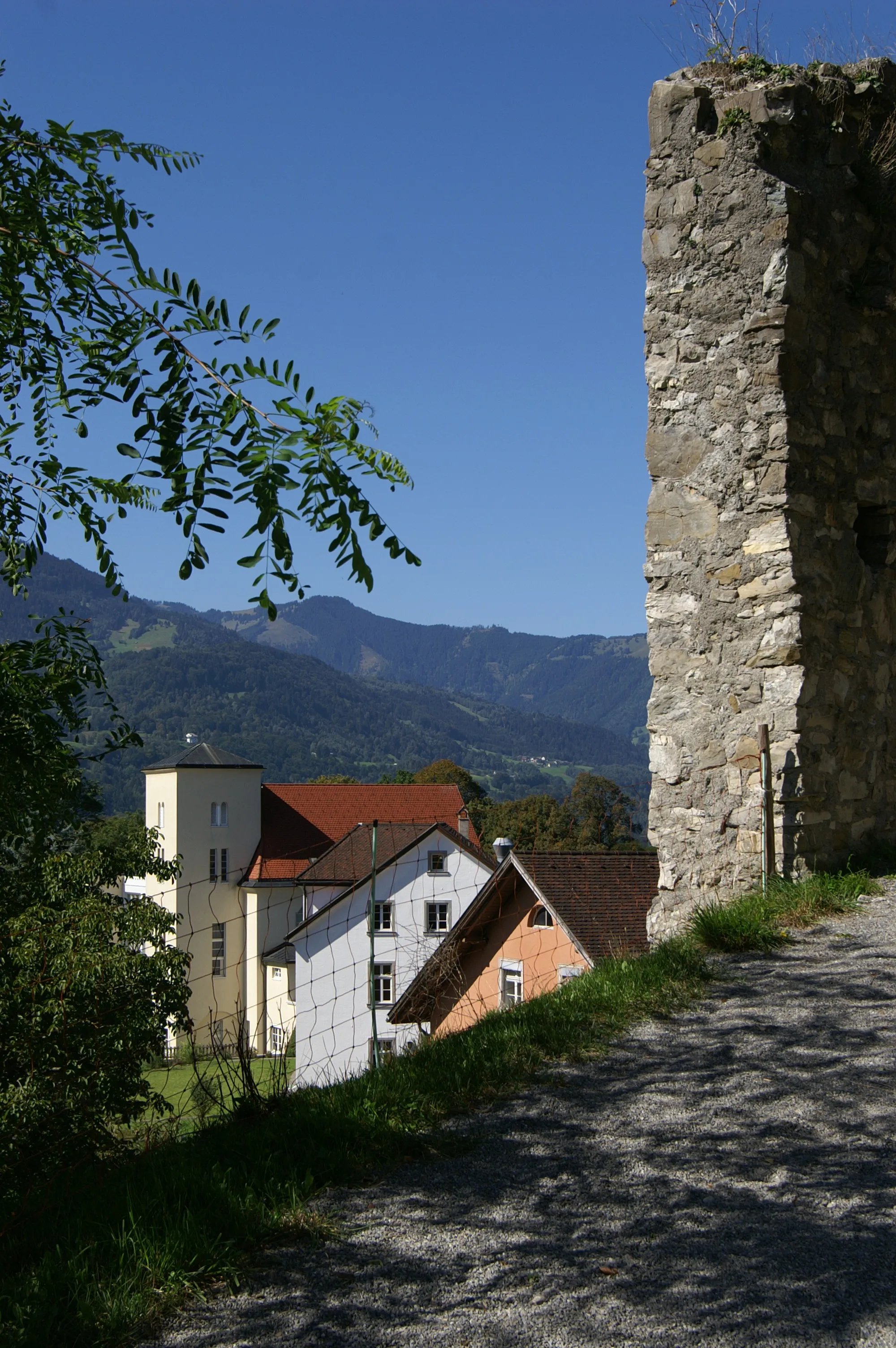 Photo showing: Auf dem Jagdberg, in Schlins, Vorarlberg