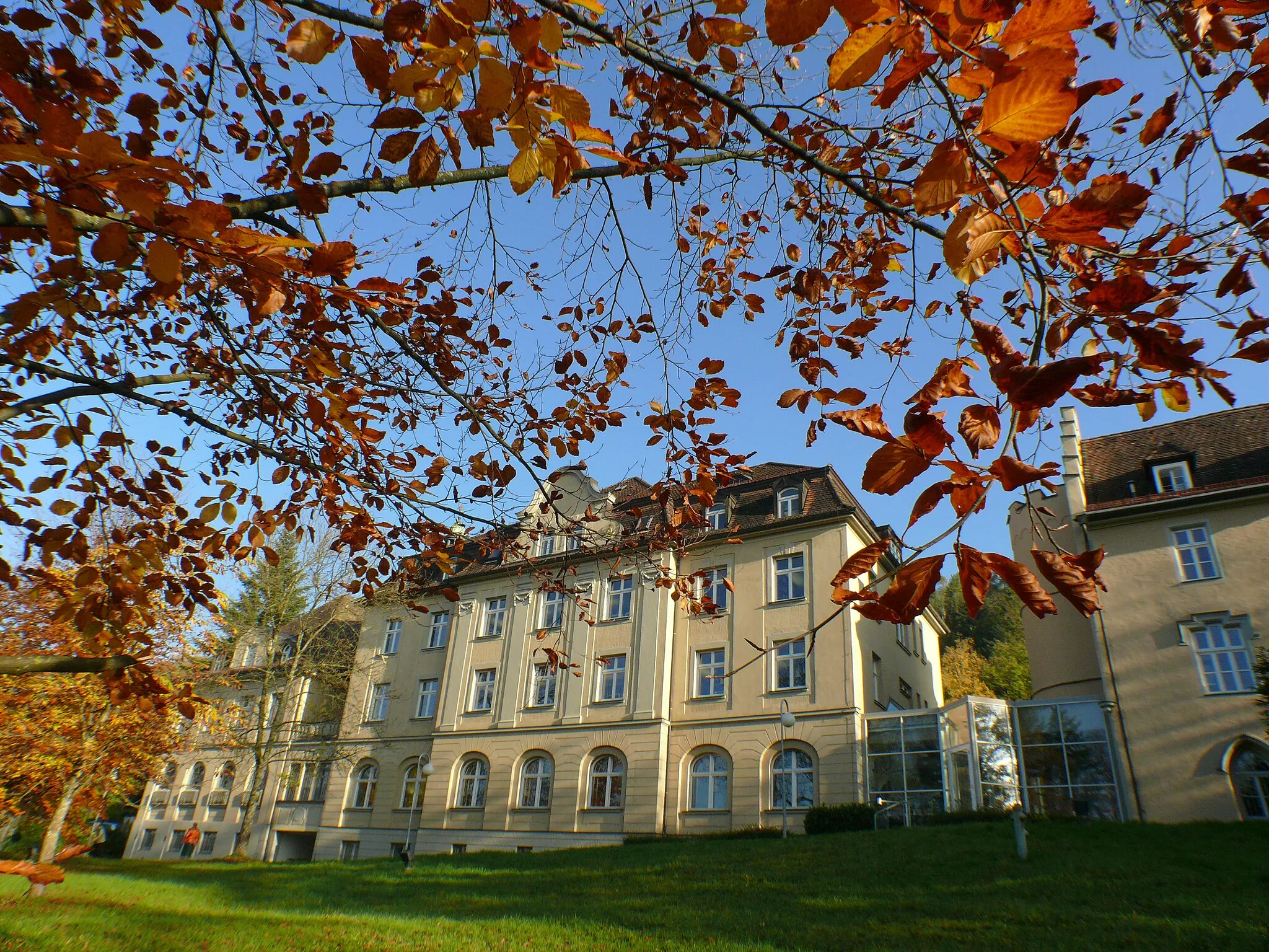 Photo showing: Gallusstift und Ansitz Babenwohl/Vorarlberger Landesbibliothek