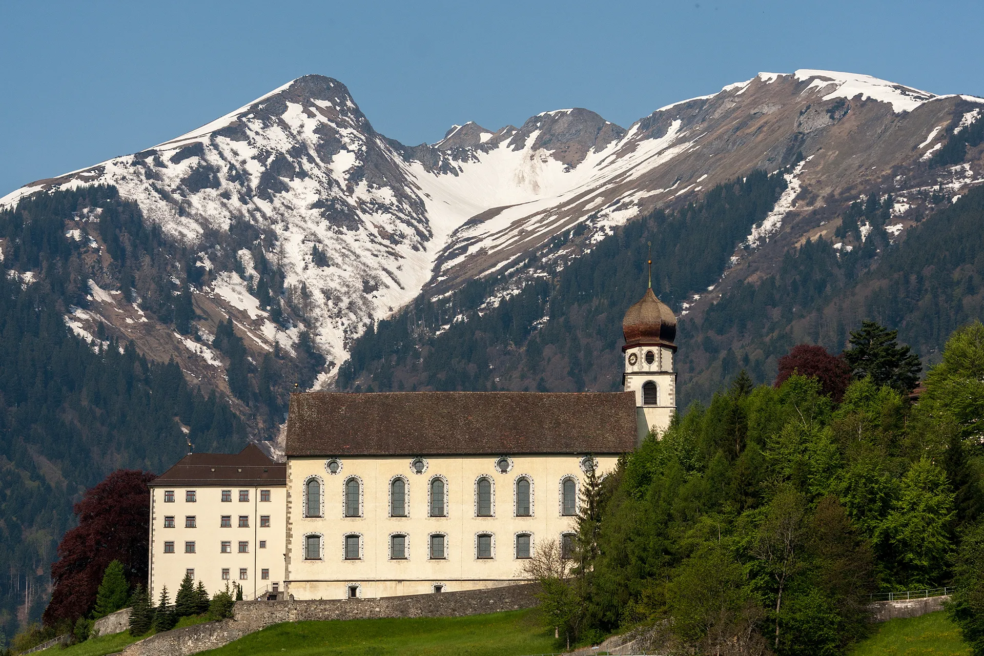 Photo showing: Klosterkirche in Pfäfers (SG)