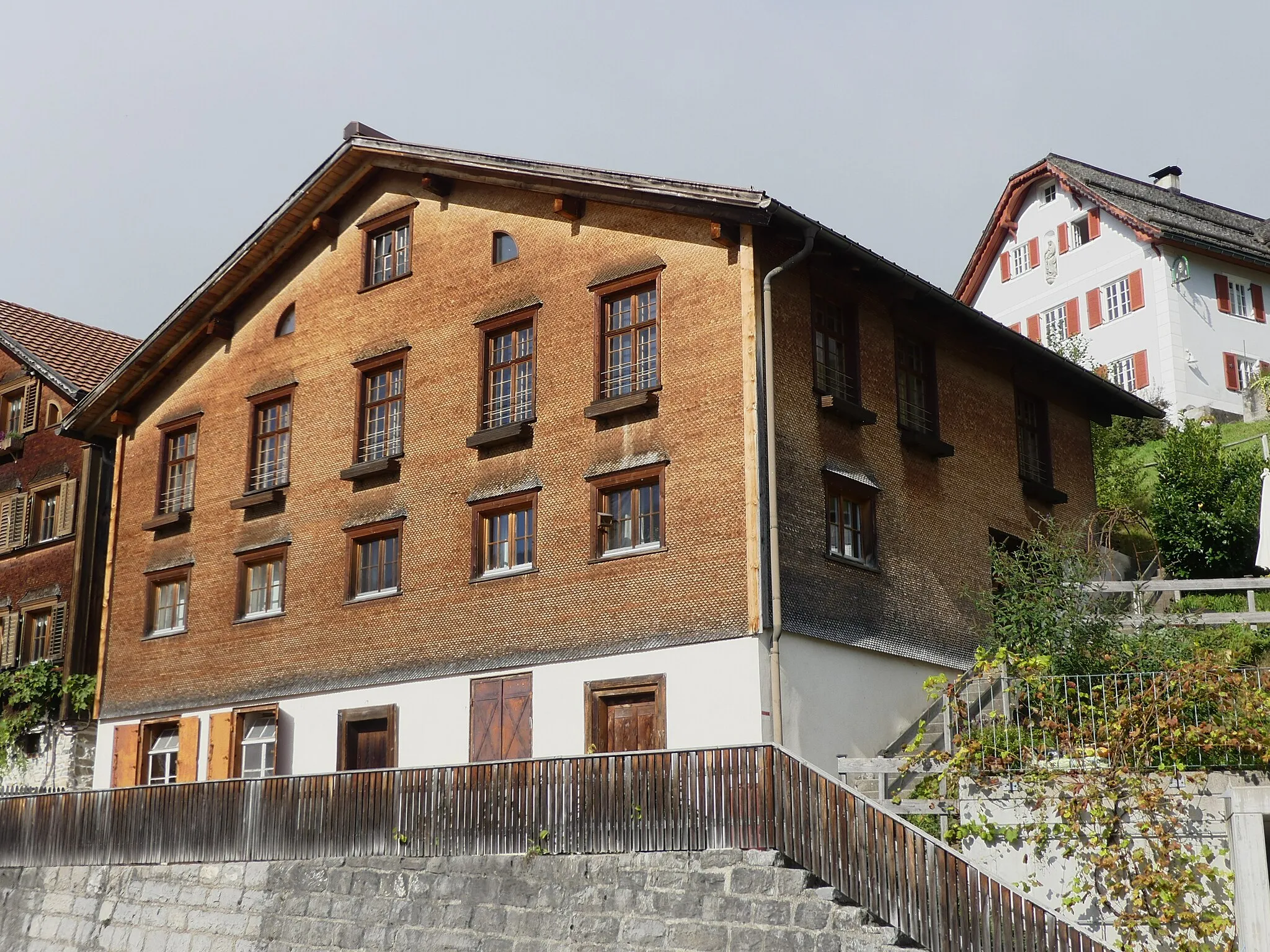 Photo showing: Das ehemalige Gemeindehaus in der österreichischen Gemeinde Blons steht unter Denkmalschutz.
