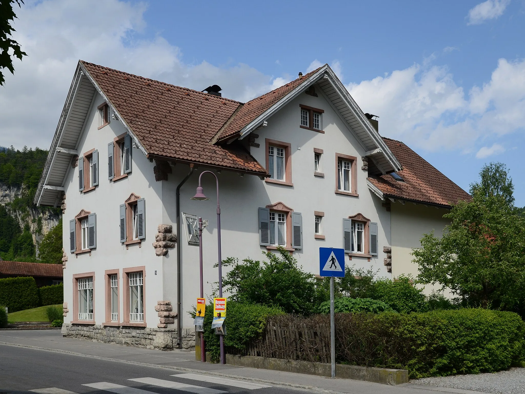 Photo showing: Haus an der Hauptstraße 20 in Bürs.