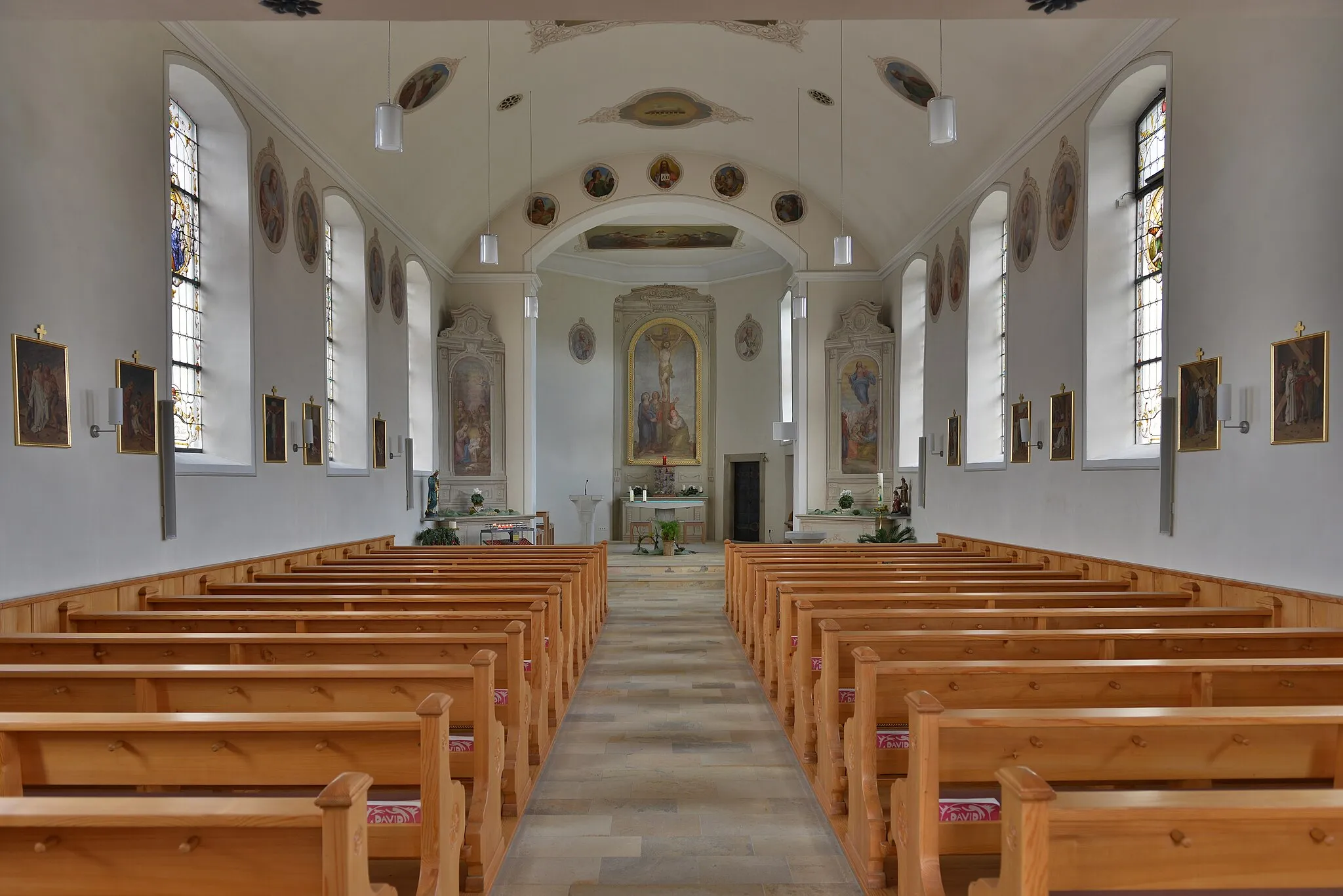 Photo showing: die Pfarrkirche von Buch.