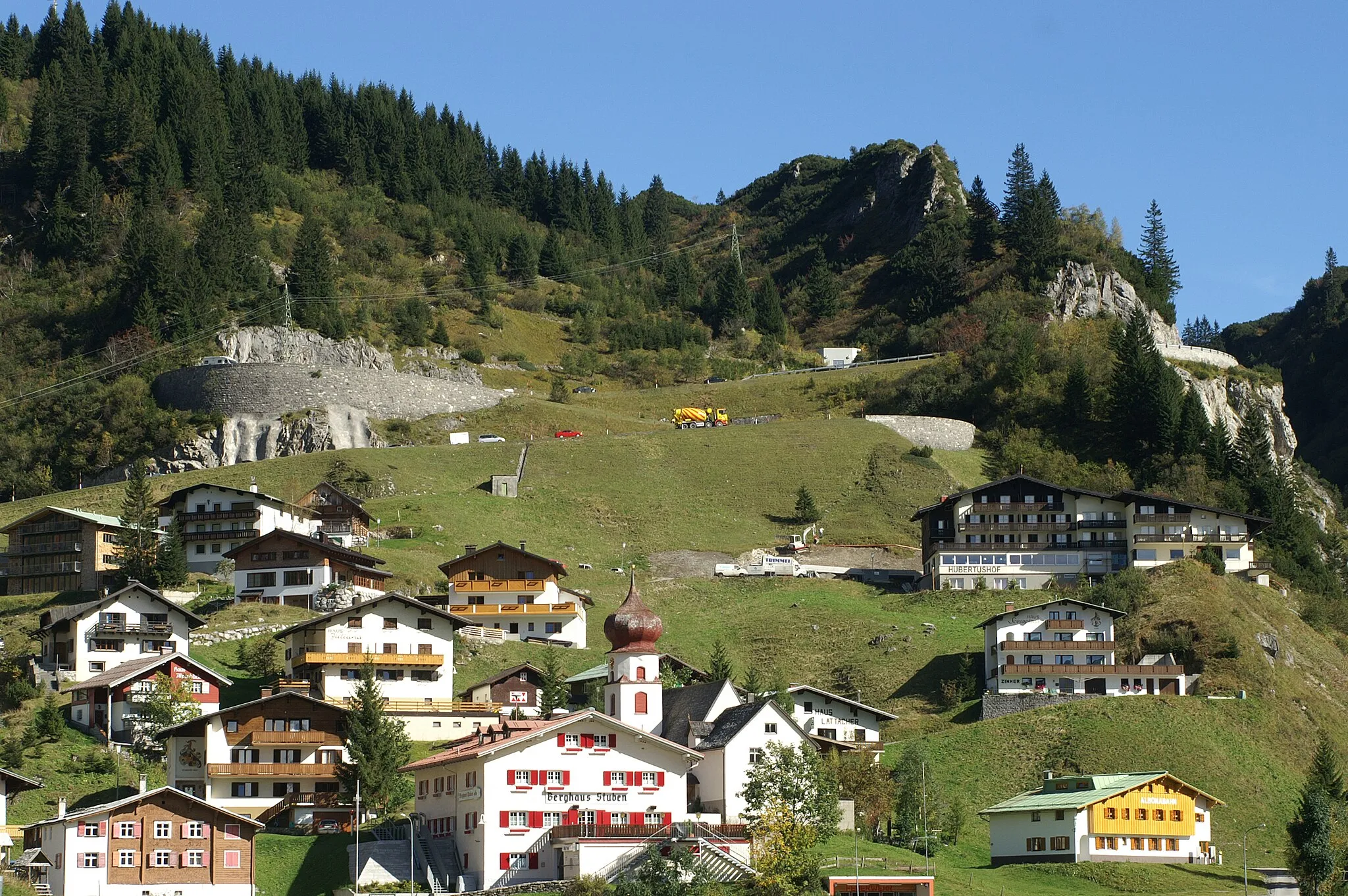 Photo showing: Stuben am Arlberg