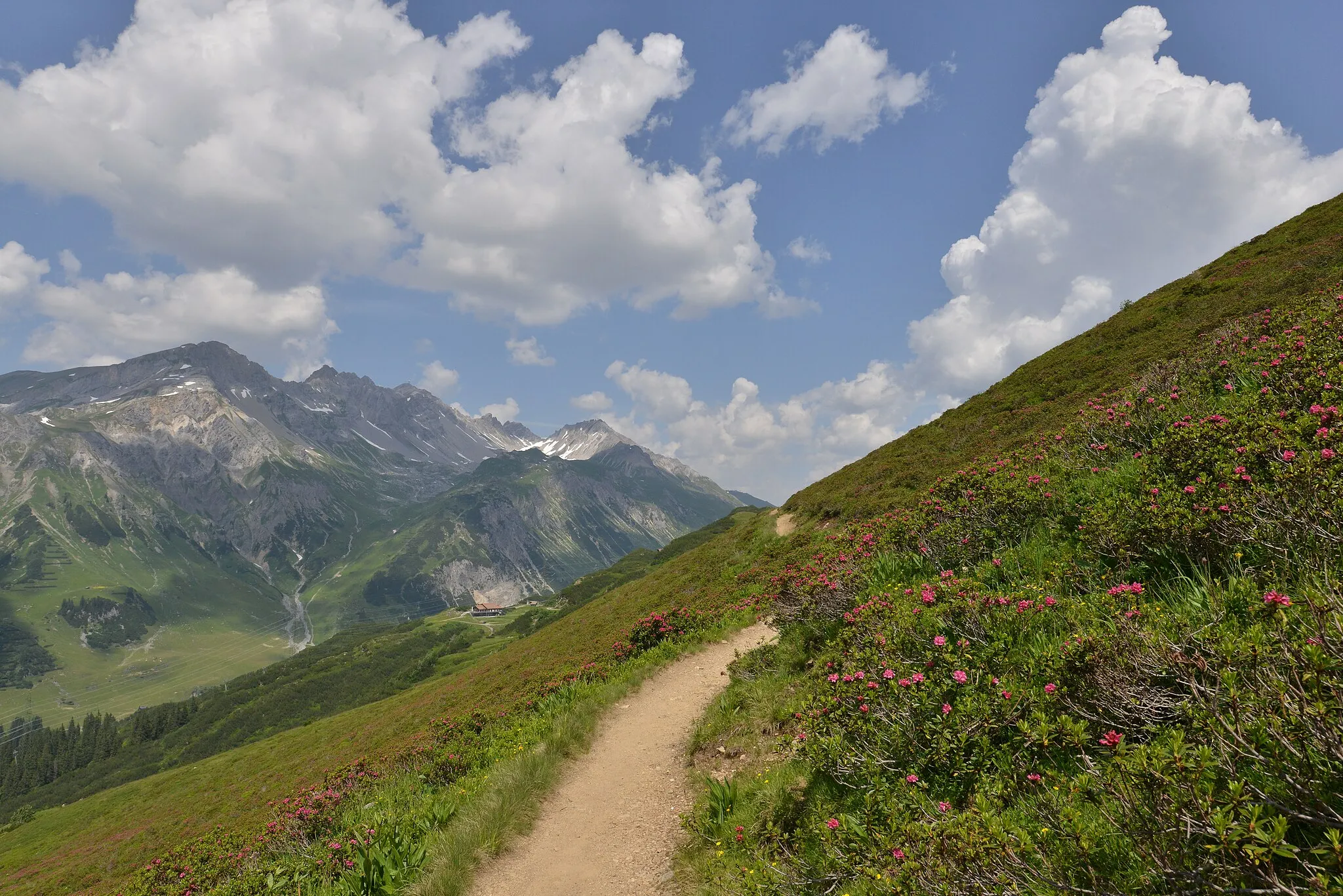 Photo showing: Am Paul-Pantlin-Weg oberhalb von Stuben.