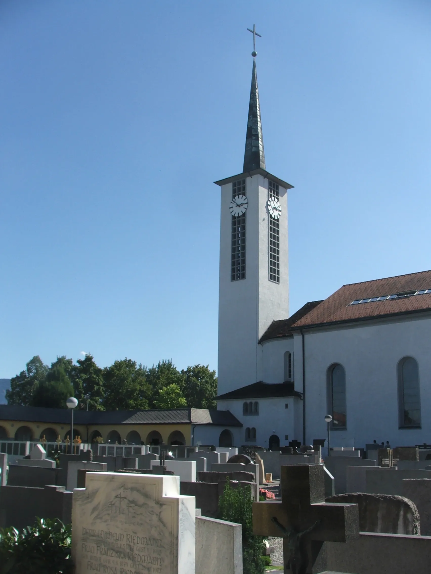 Photo showing: Katholischer Friedhof
