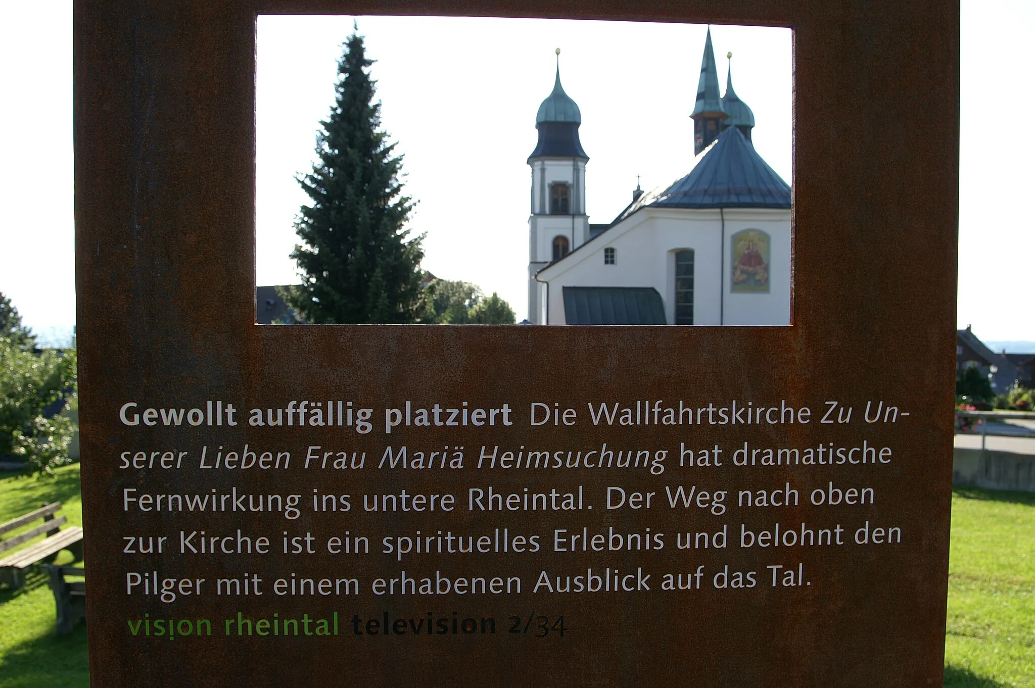 Photo showing: Bildstein, Wallfahrtskirche Mariä Heimsuchung