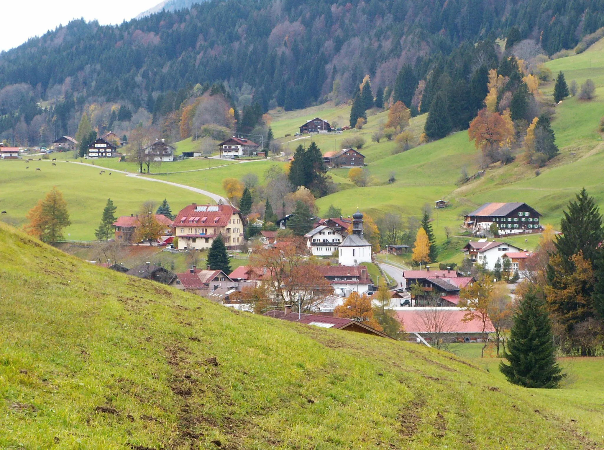 Photo showing: Gunzesried von Osten, Blaichach