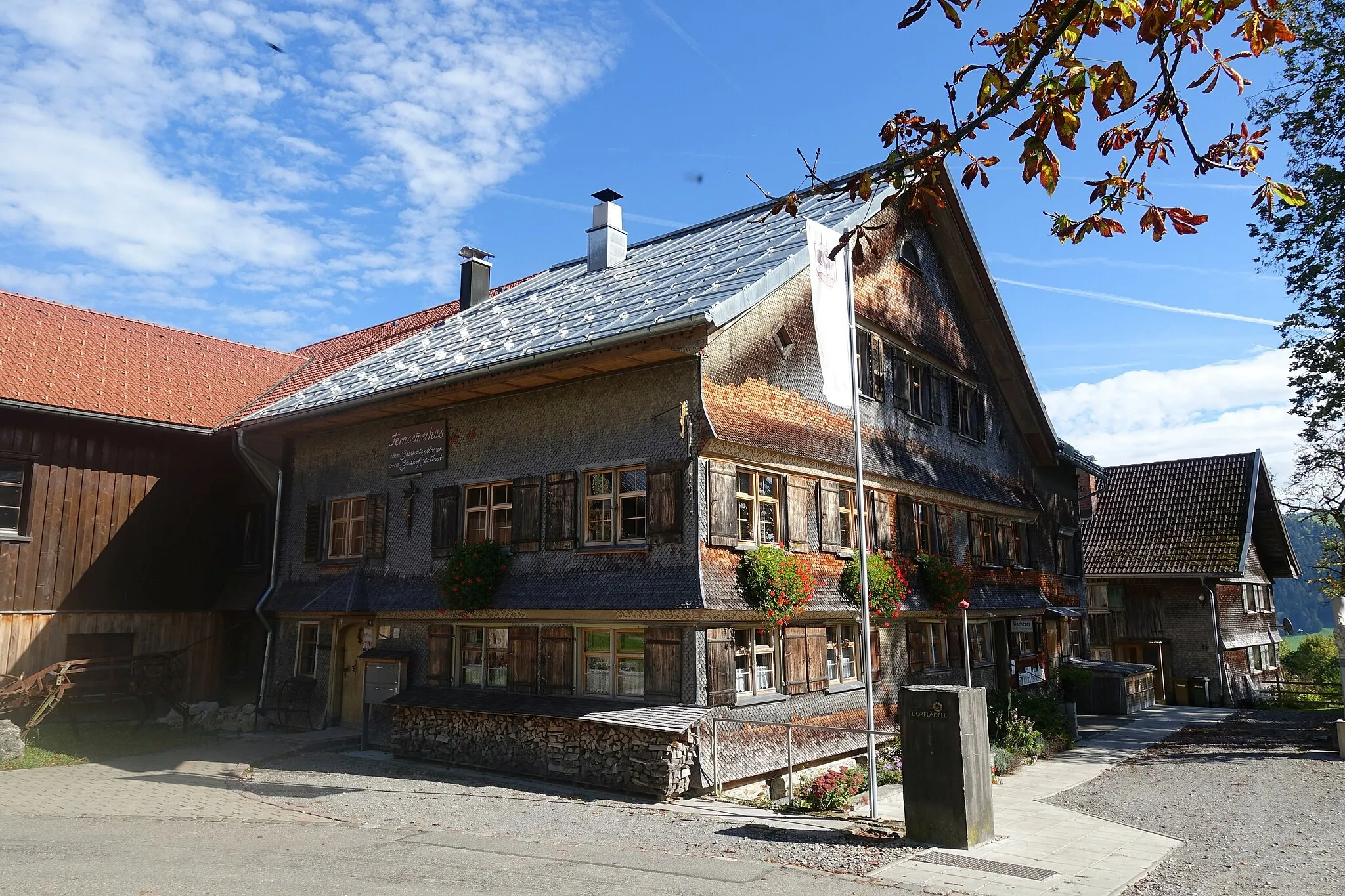 Photo showing: "Fernsemerhus" in Scheffau (Westallgäu)