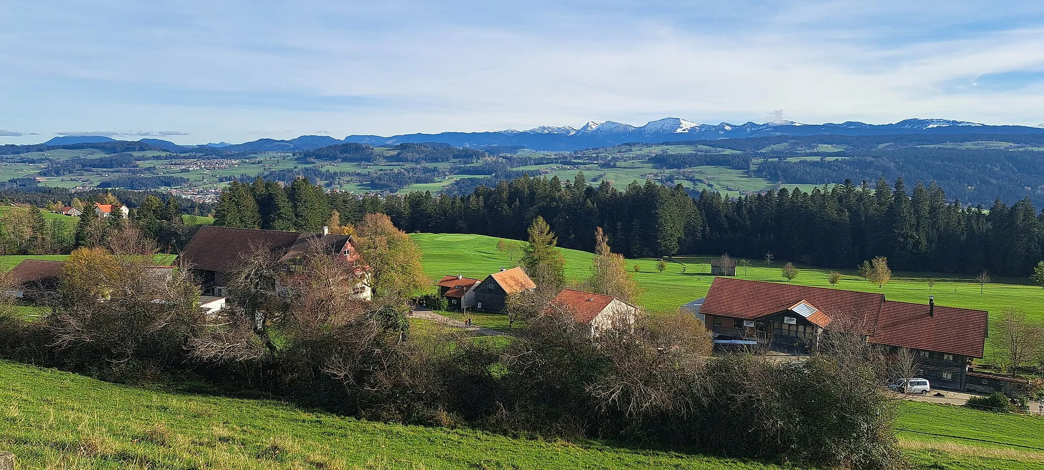 Photo showing: Buflingsried bei Scheidegg am 6, November 2022