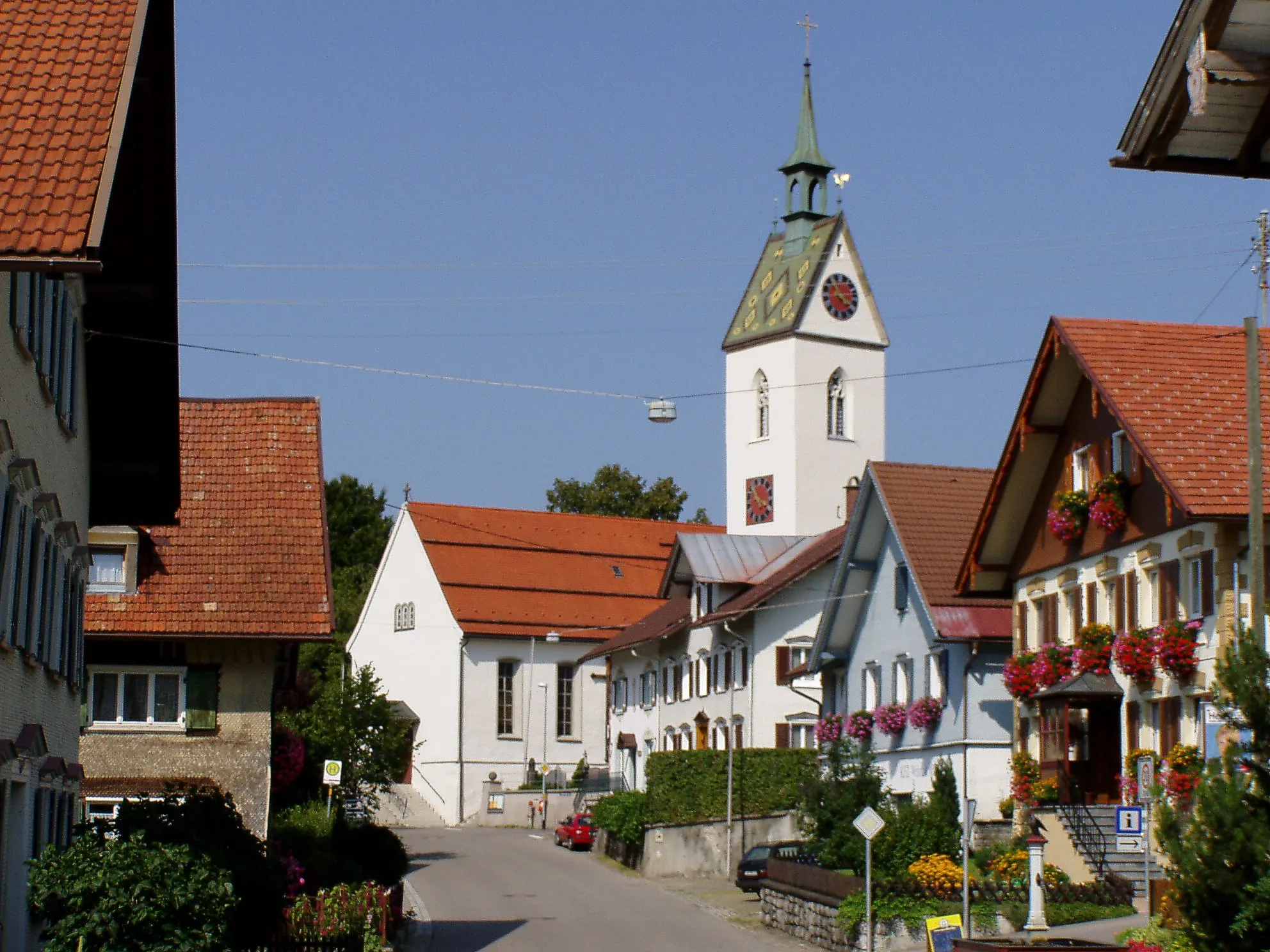 Photo showing: Kirche in Ellhofen, Weiler-Simmerberg