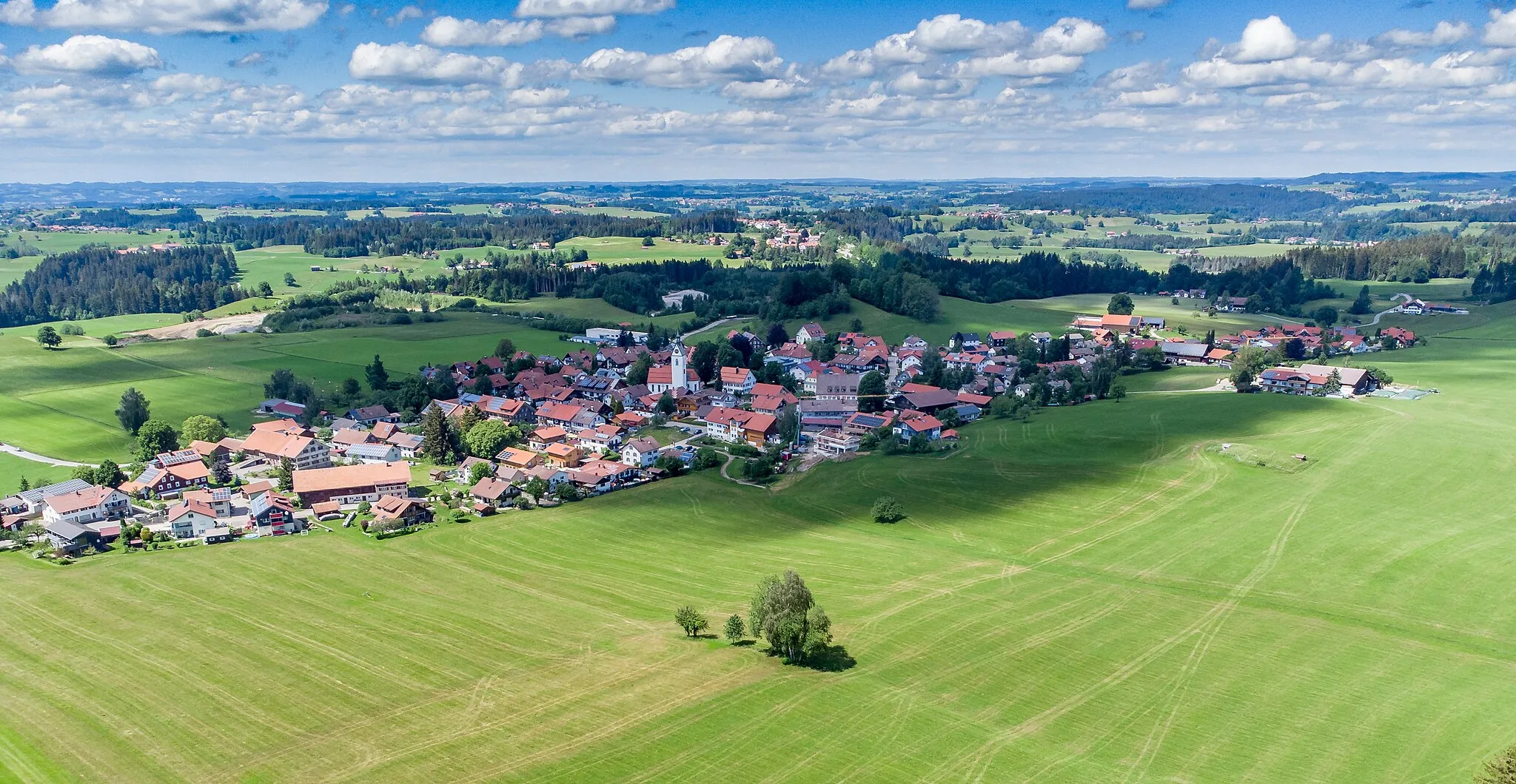 Photo showing: Ellhofen, a village in south Germany