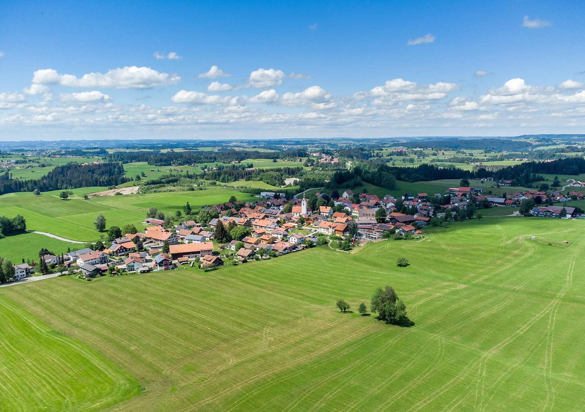 Photo showing: Ellhofen, a village in south Germany