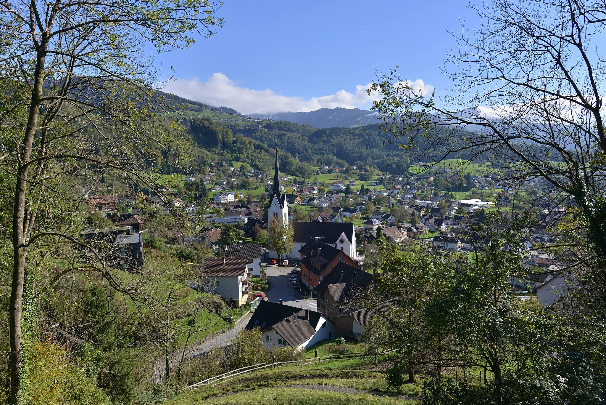 Photo showing: Kirchdorf in Klaus,Vorarlberg
