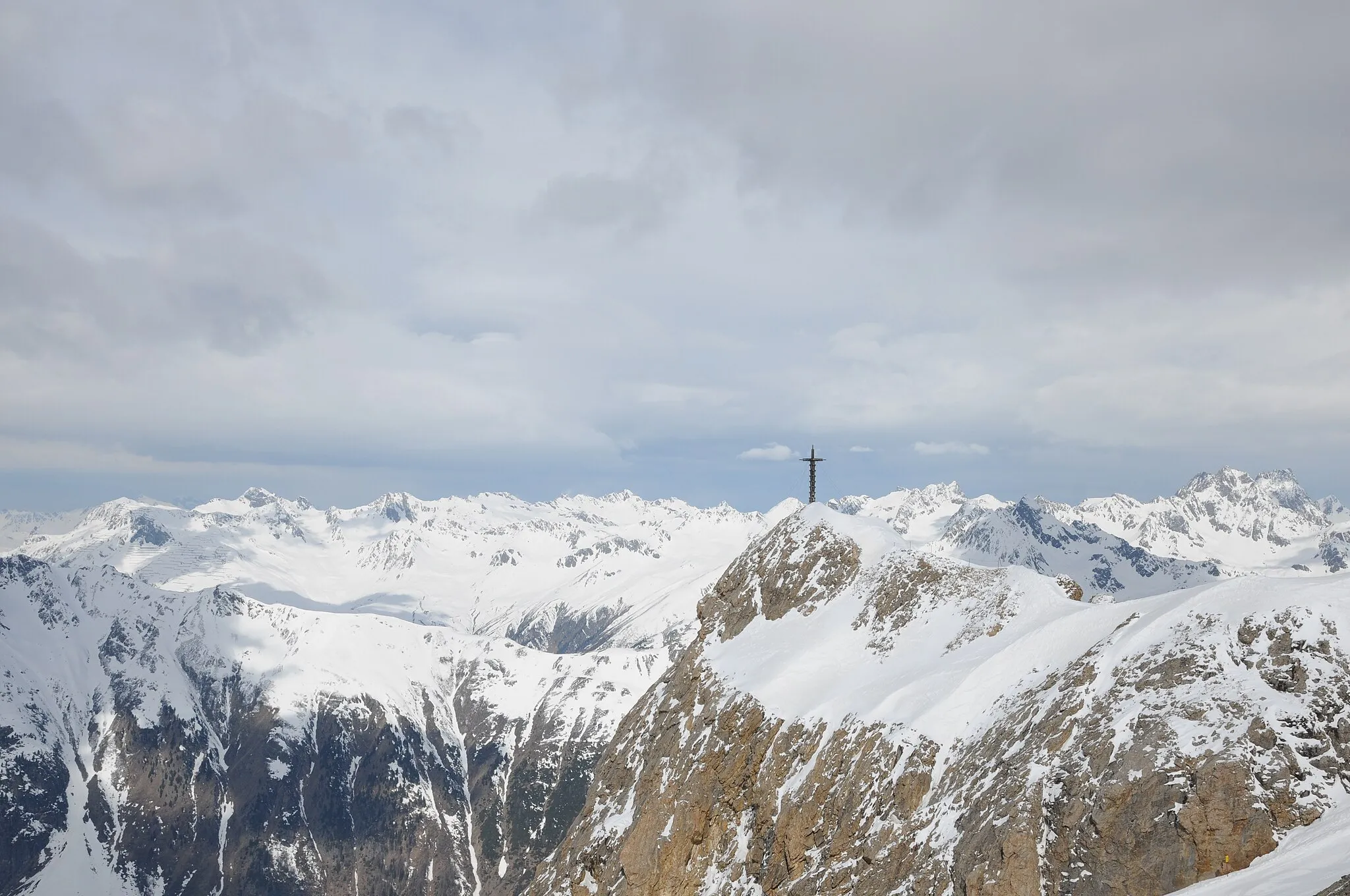 Photo showing: Greitspitz near Ischgl/Samnaun in the Silvretta Arena ski area